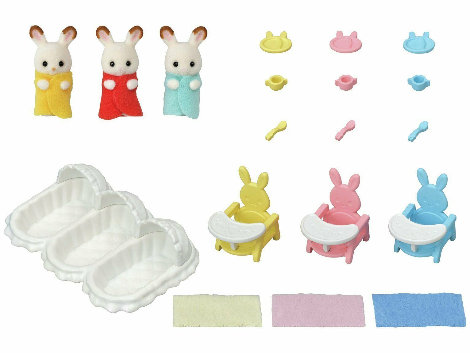 Sylvanian Families Triplets Care Accessories Set - Toyworld Australia