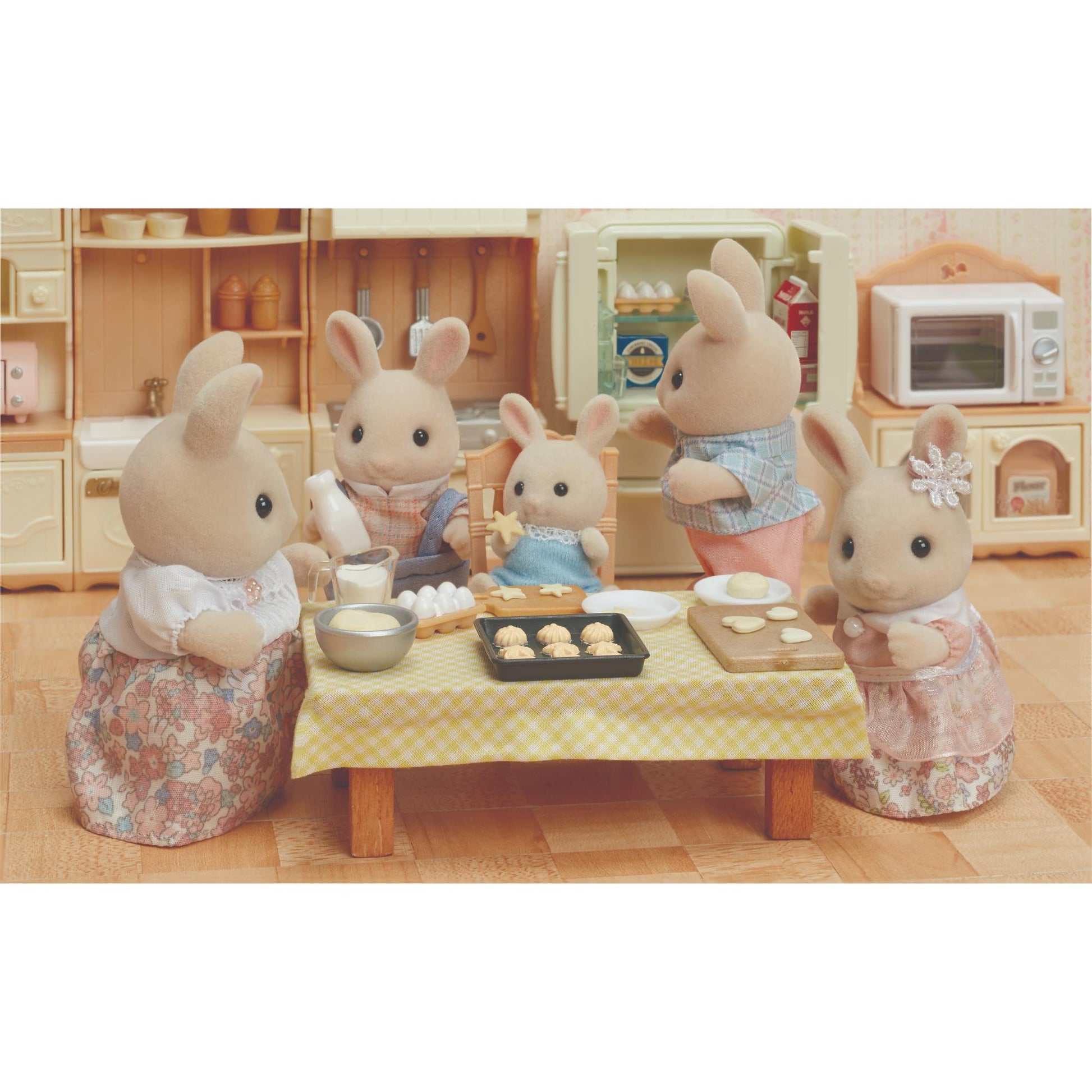 Sylvanian Families Milk Rabbit Family - Toyworld Australia
