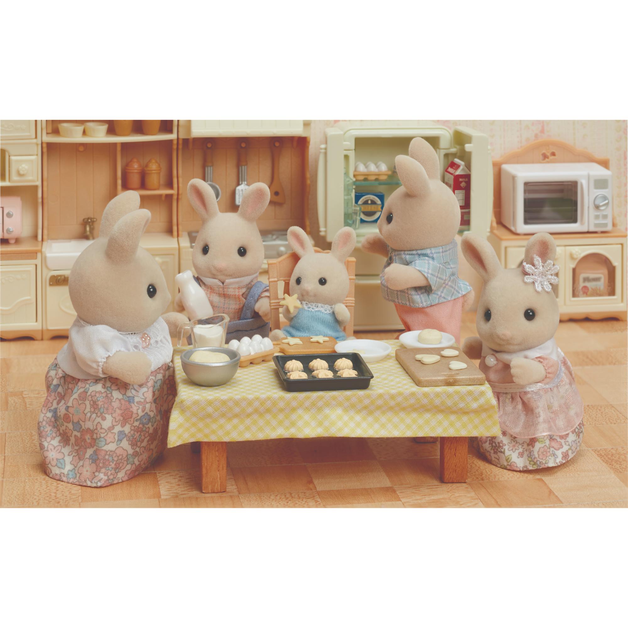 Sylvanian Families Milk Rabbit Family - Toyworld Australia