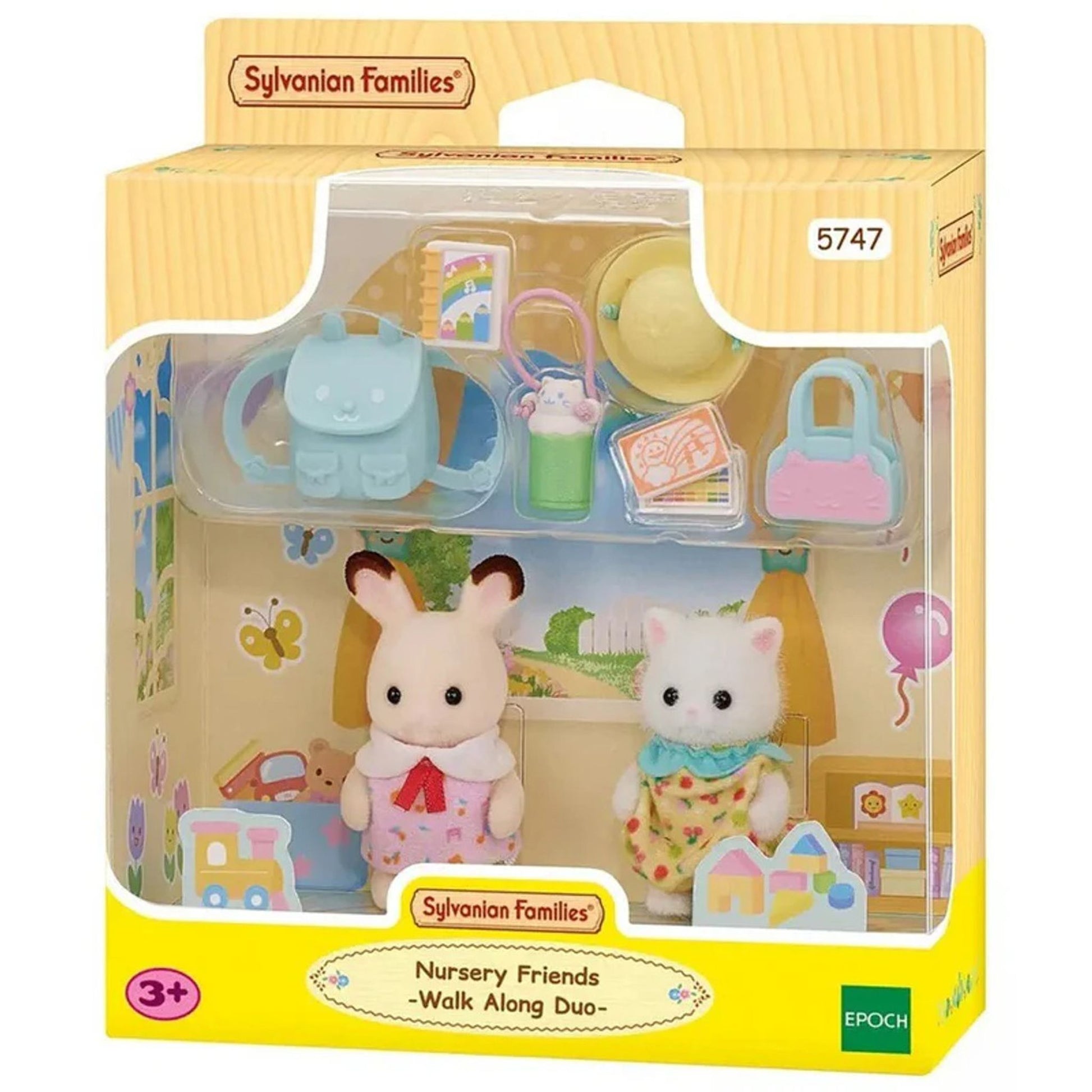 Sylvanian Families Nursery Friends Walk Along Duo - Toyworld Australia