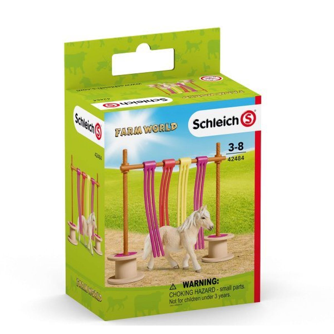 Schleich Farm World Pony Curtain Obstacle Set - Toyworld Australia