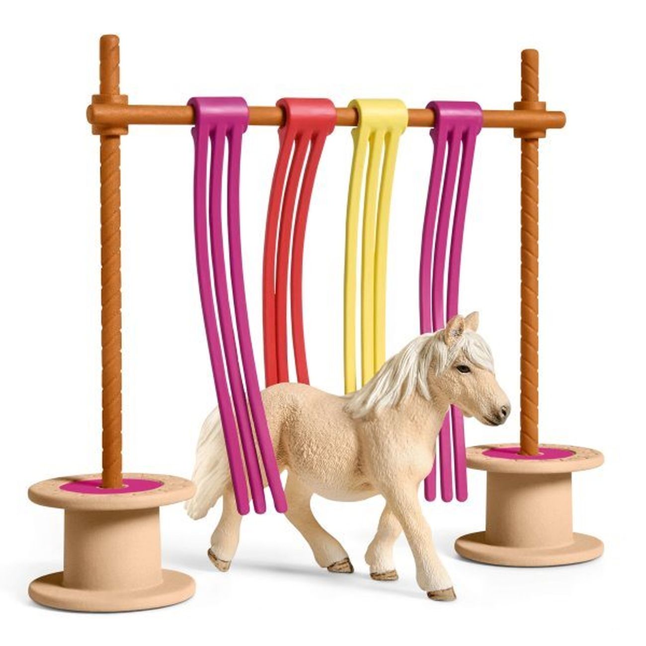 Schleich Farm World Pony Curtain Obstacle Set - Toyworld Australia