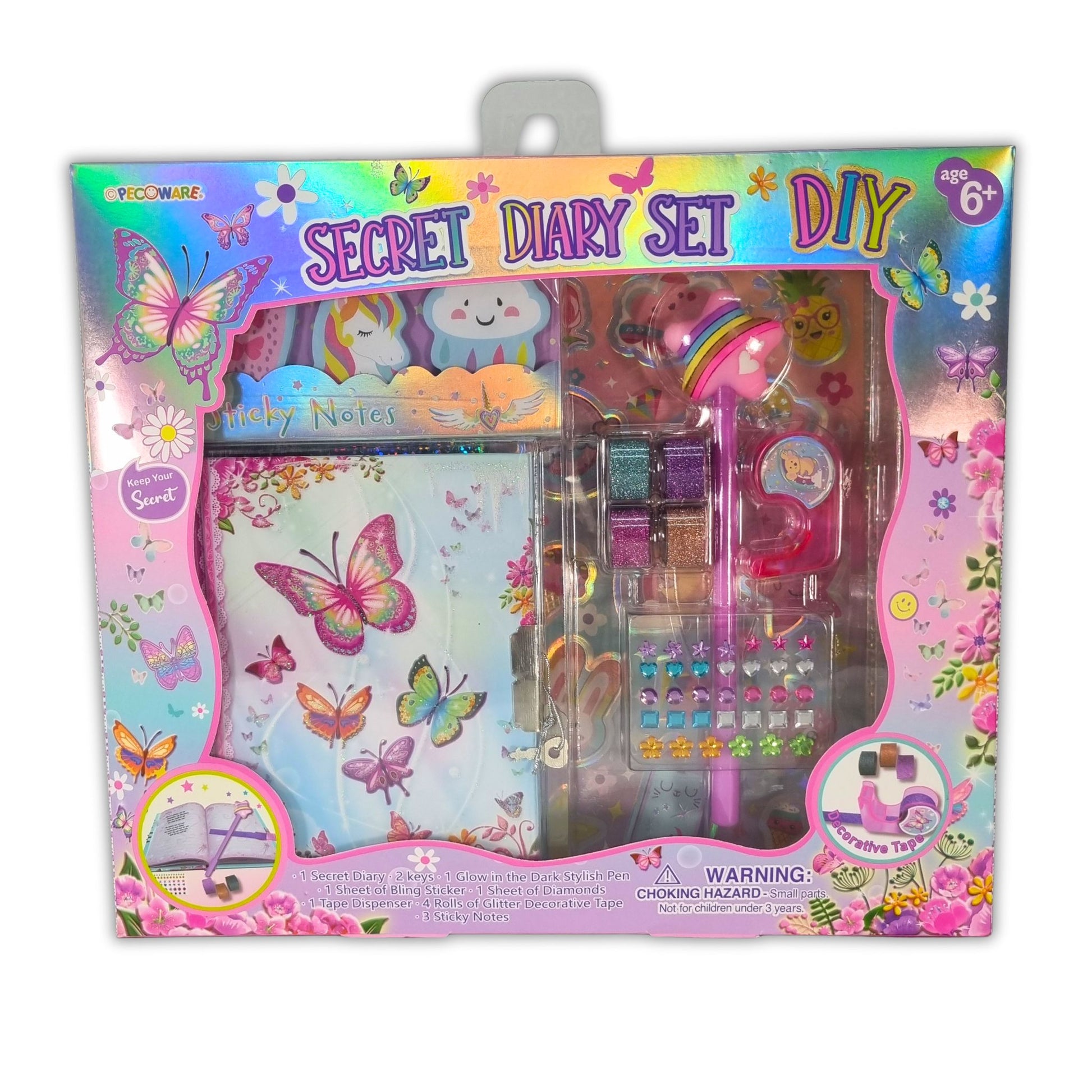 Secret Diary Set DIY - Toyworld Australia