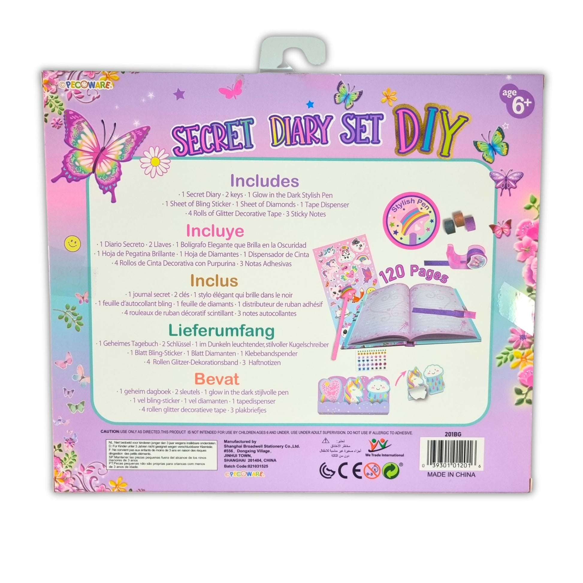 Secret Diary Set DIY - Toyworld Australia