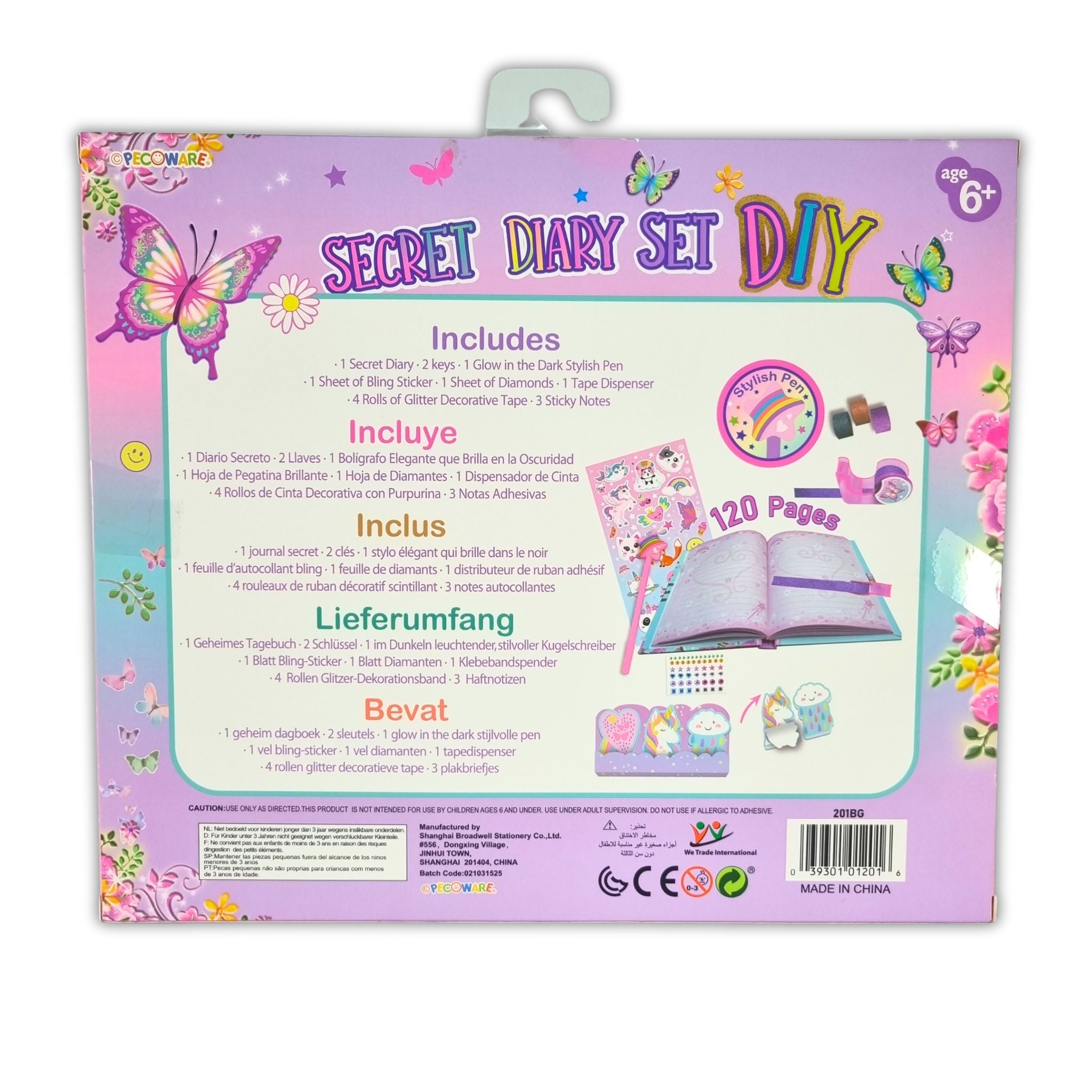 Secret Diary Set DIY - Toyworld Australia