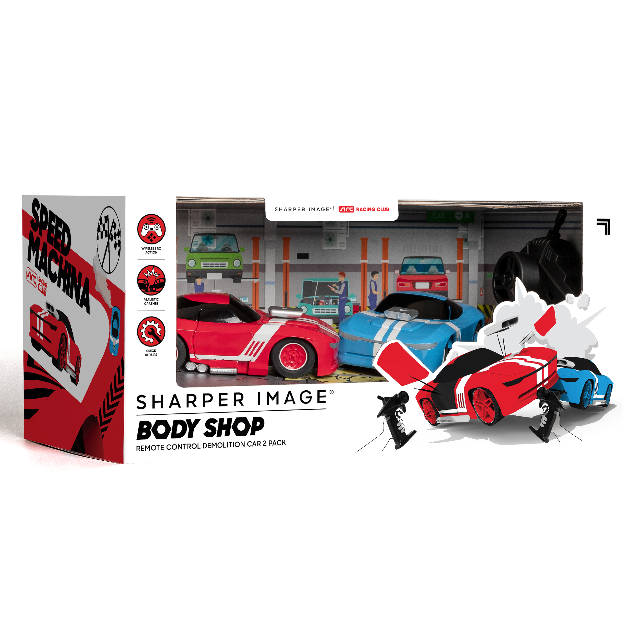 Sharper Image Body Shop Remote Control Demolition 2 Pack