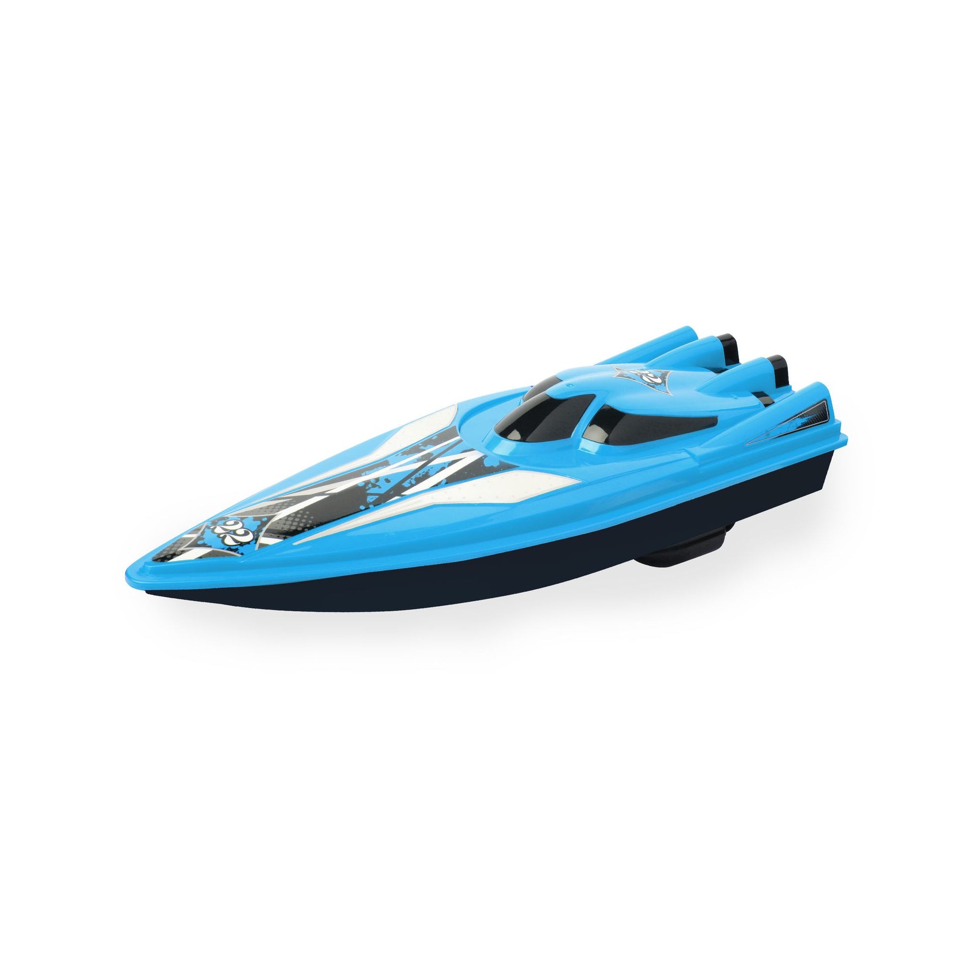 Sharper Image RC Boat Racers - Blue - Toyworld Australia