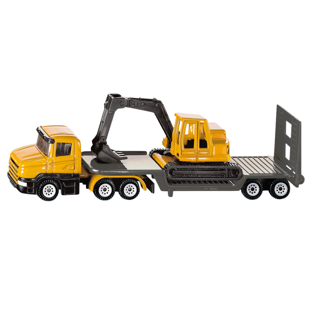 Siku 1611 Low Loader With Excavator