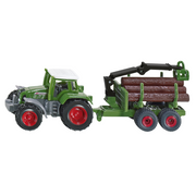 Siku 1645 Fendt Favourite 926 Tractor With Forestry Trailer - Toyworld Australia