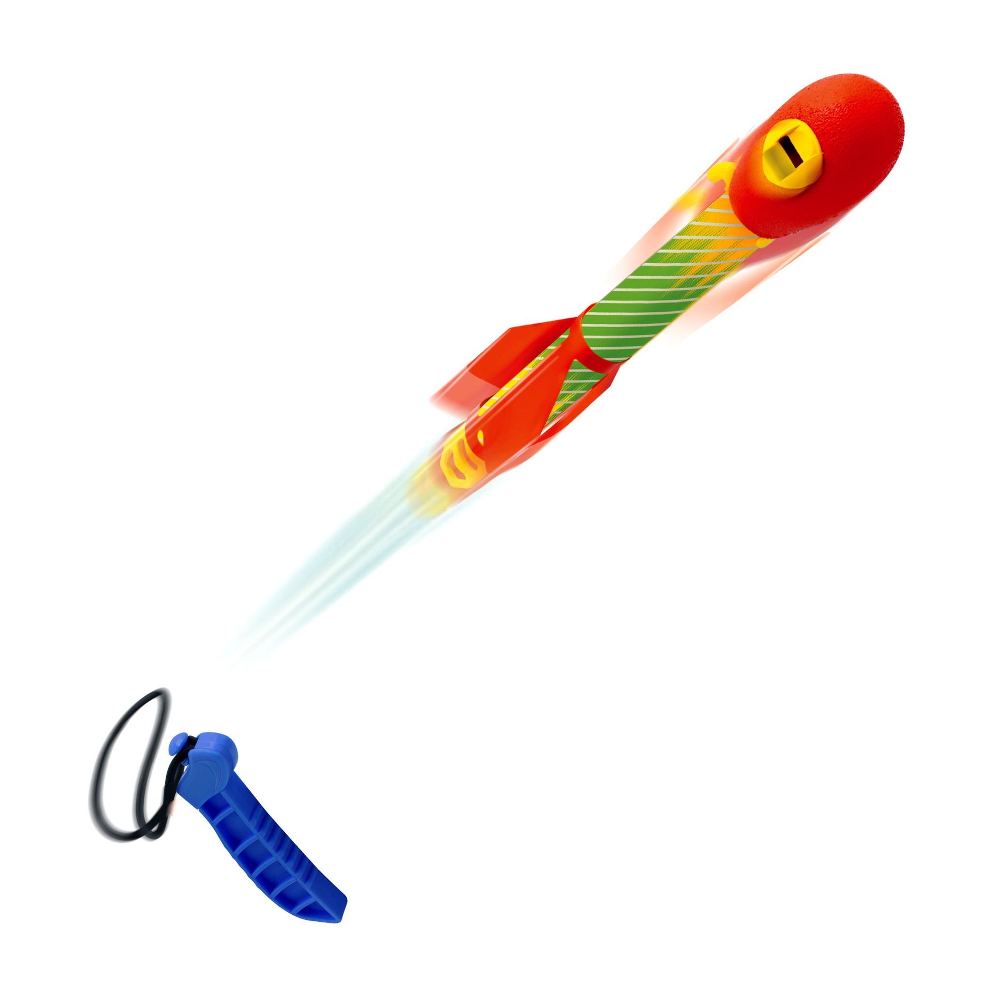 Slam Shot Pull & Launch Ripp'N Whistling Rocket - Toyworld Australia