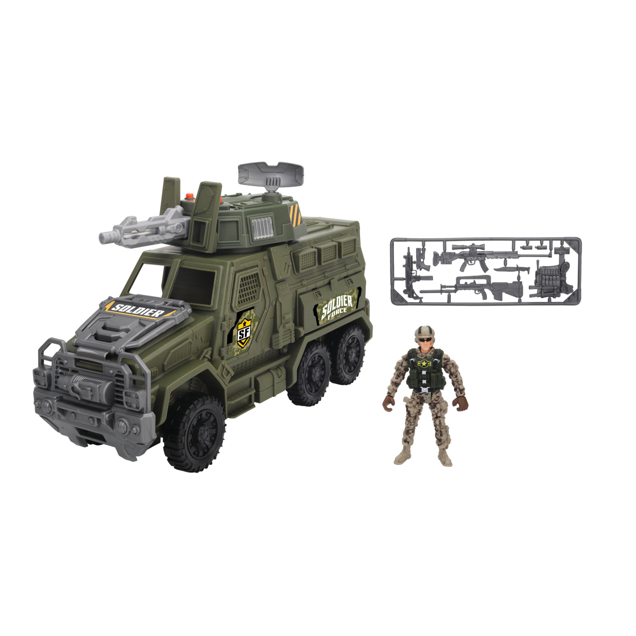 Soldier Force Tactical Command Truck Playset