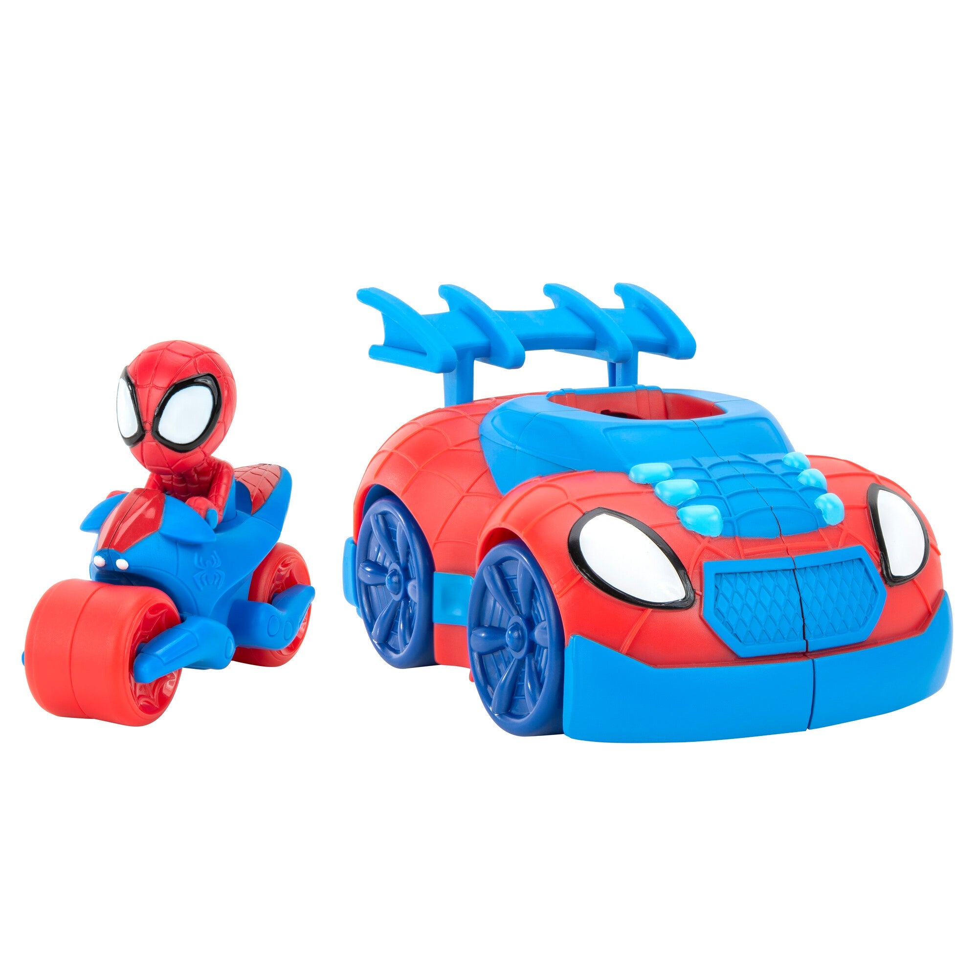 Marvel Spidey and His Amazing Friends Web Strike 2 N 1 Vehicle