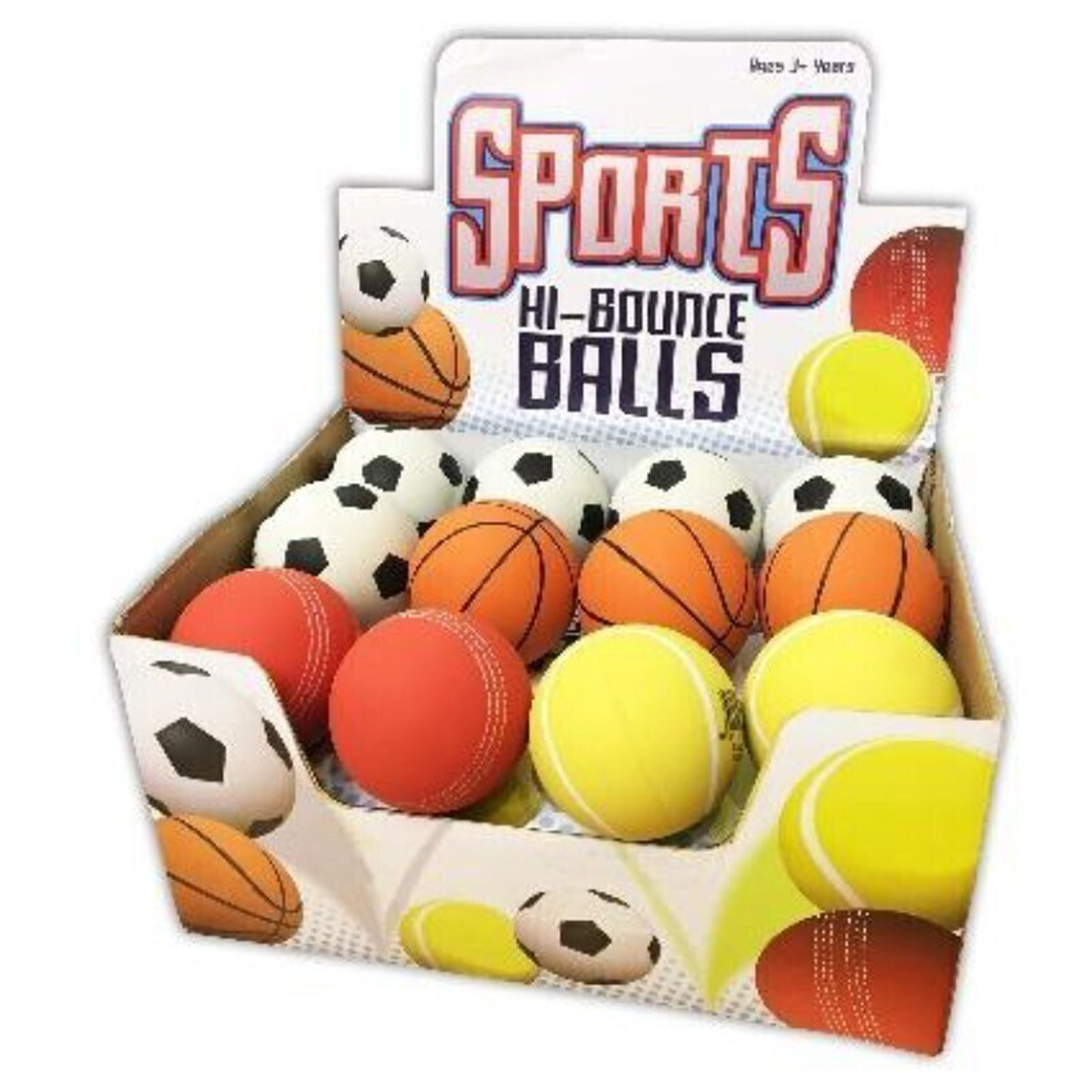 Sports High Bounce Ball Assorted Styles