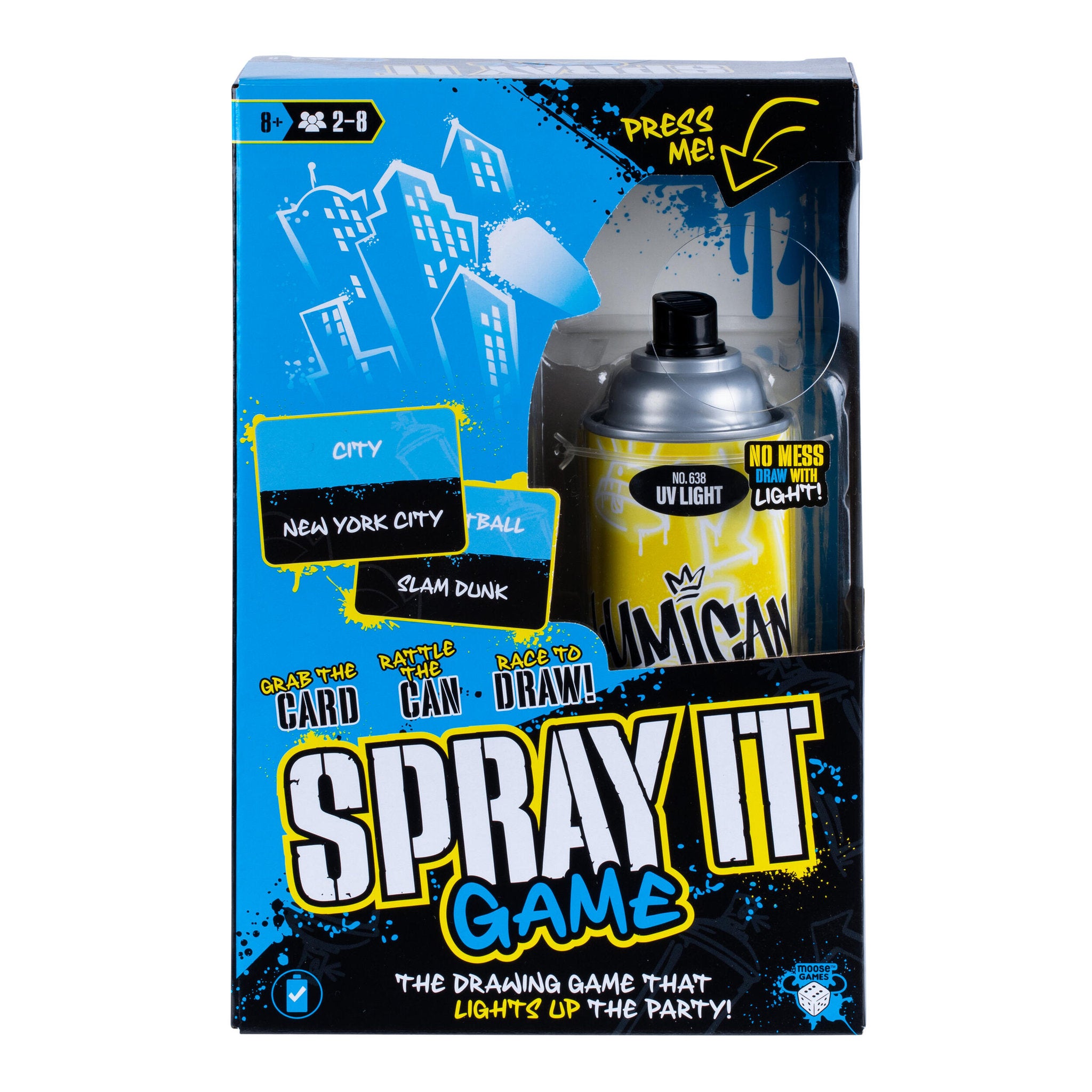 Spray It! Don't Say It! Game