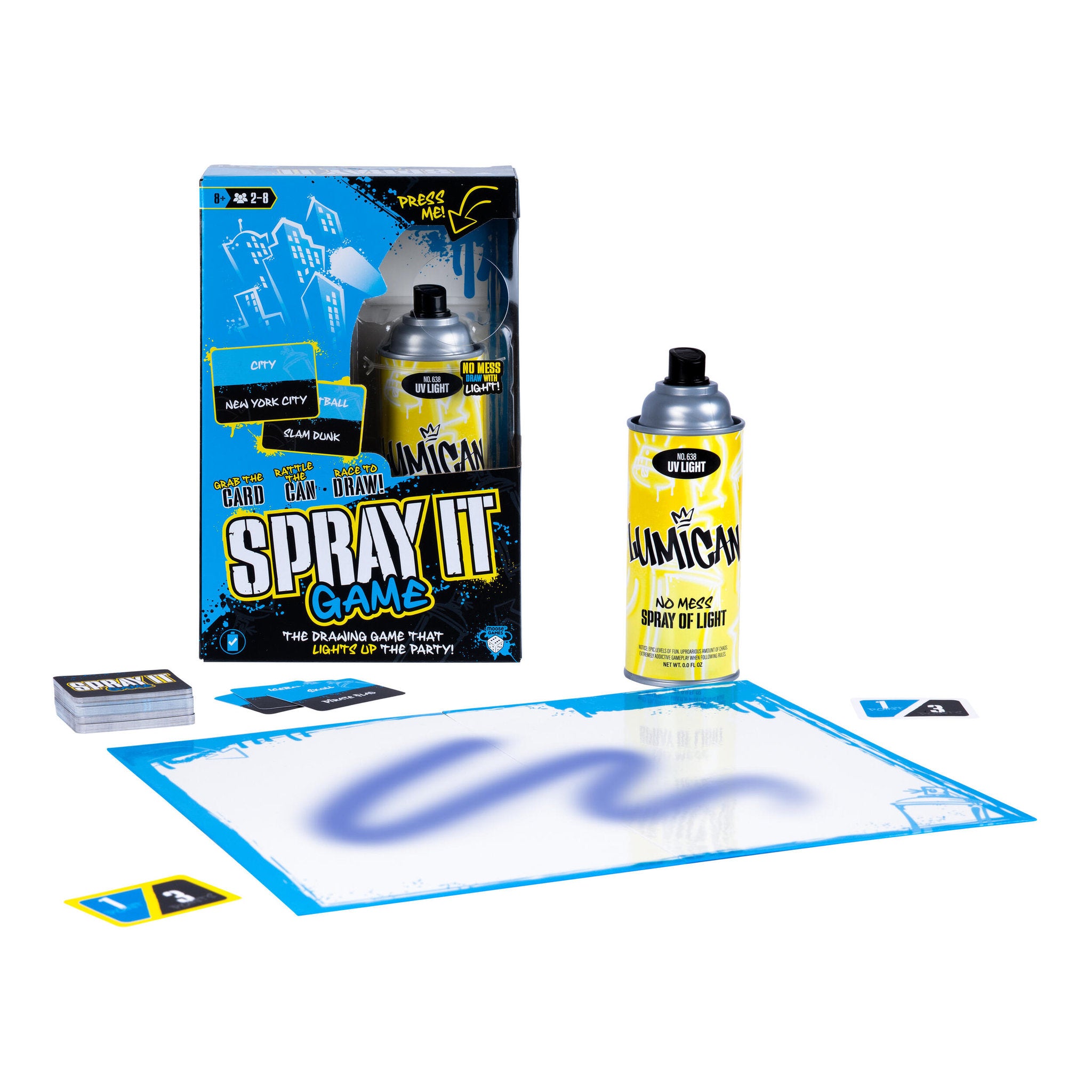 Spray It! Don't Say It! Game