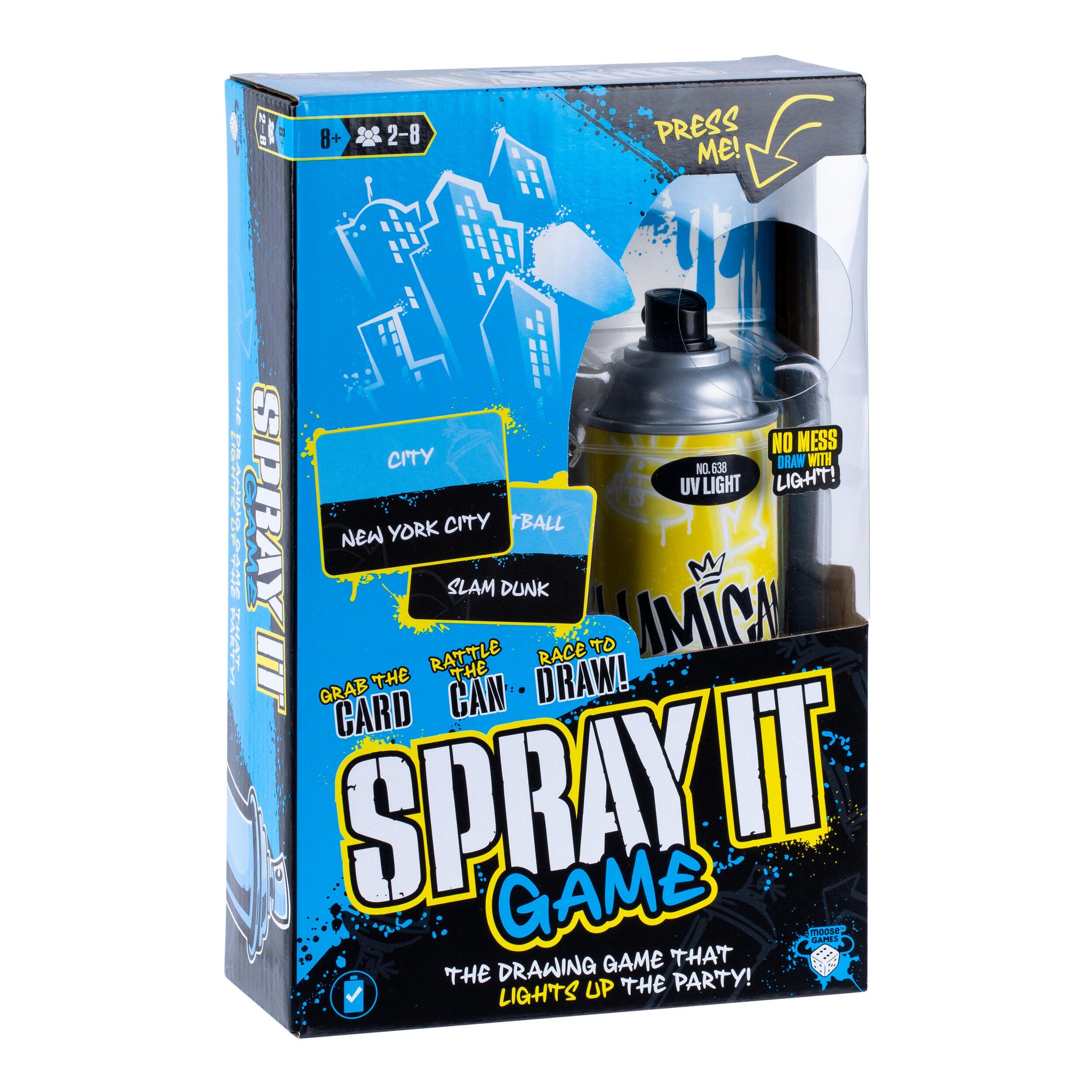 Spray It! Don't Say It! Game