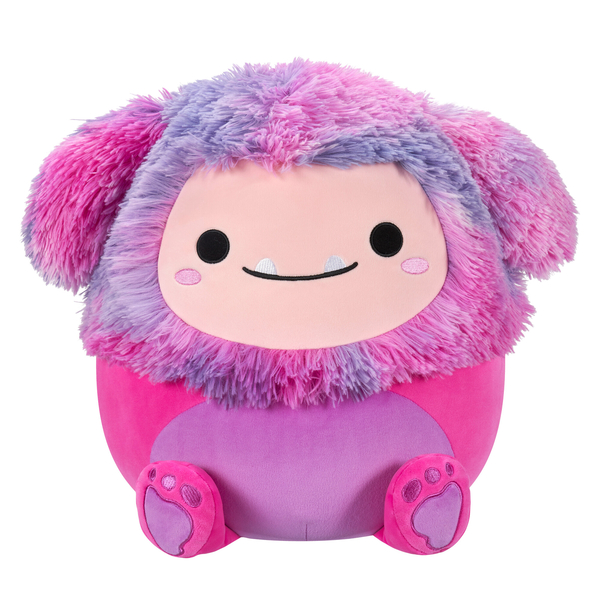 Squishmallows 7.5 Inch Plush Woxie The Magenta Bigfoot - 1