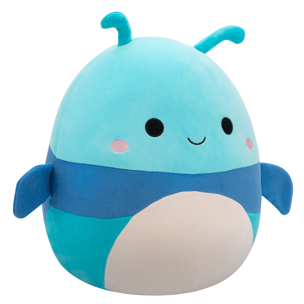 Squishmallows 14 Inch Plush S20 Benjamin Blue Beetle - 2