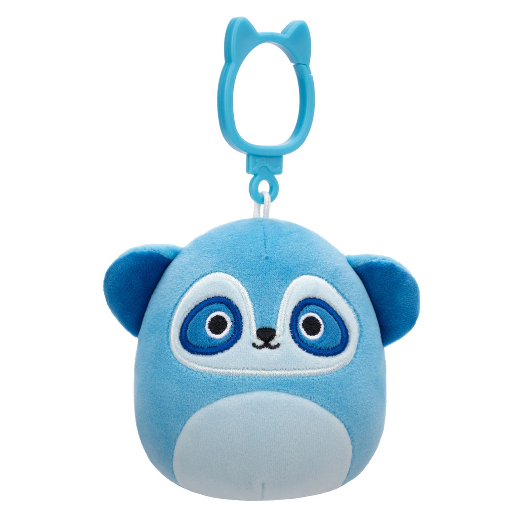 Squishmallows 3.5 Inch Plush Clip-On S20 Rolf Blue Meerkat - 2