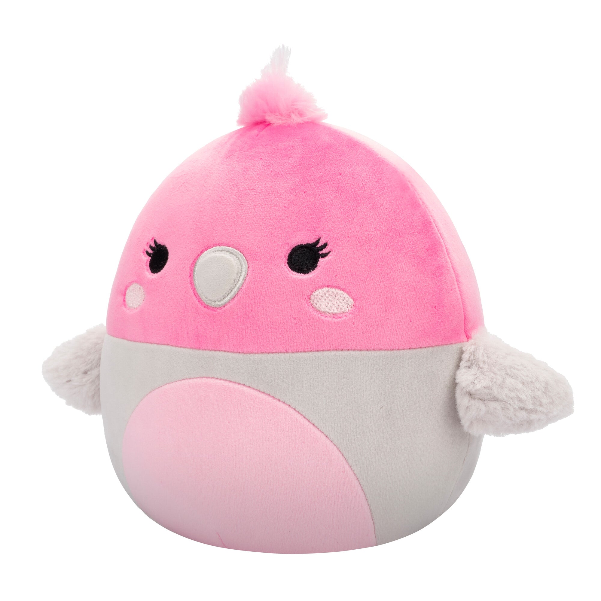 Squishmallows 7.5 Inch Plush  S20 Jayla Pink & Grey Galah Bird