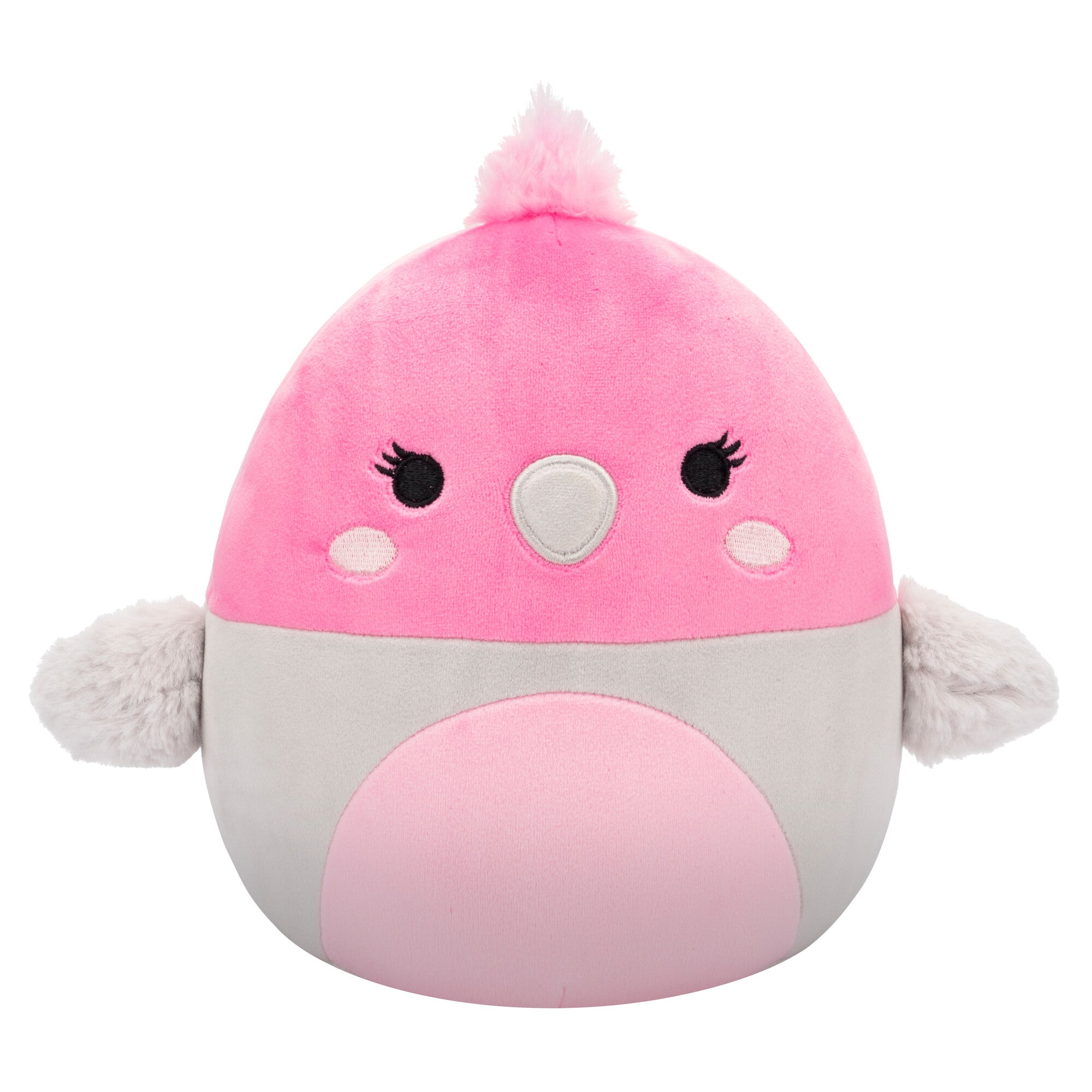 Squishmallows 7.5 Inch Plush  S20 Jayla Pink & Grey Galah Bird