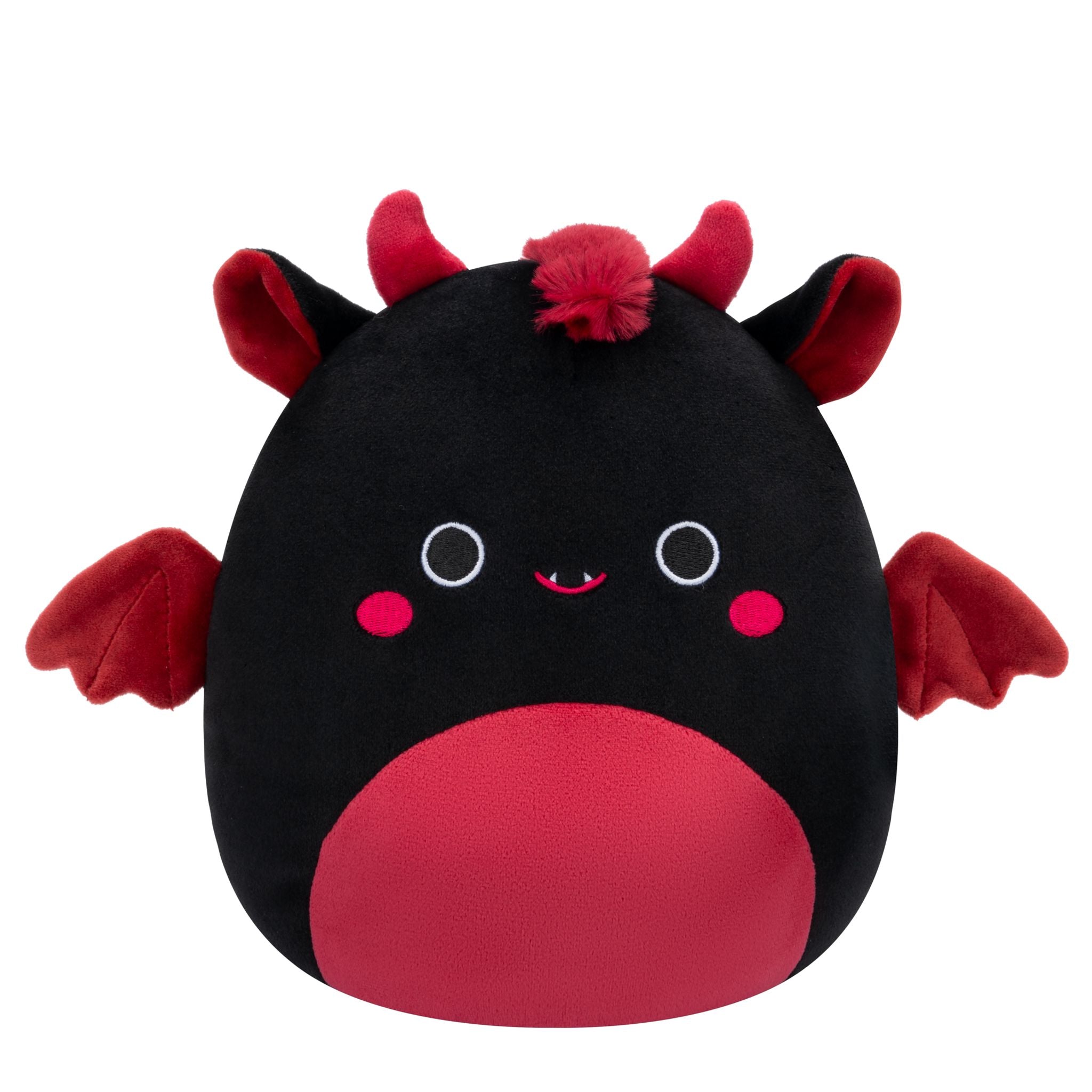 Squishmallows 7.5 Inch Plush S20 Rebecca Black & Maroon Jersey Devil