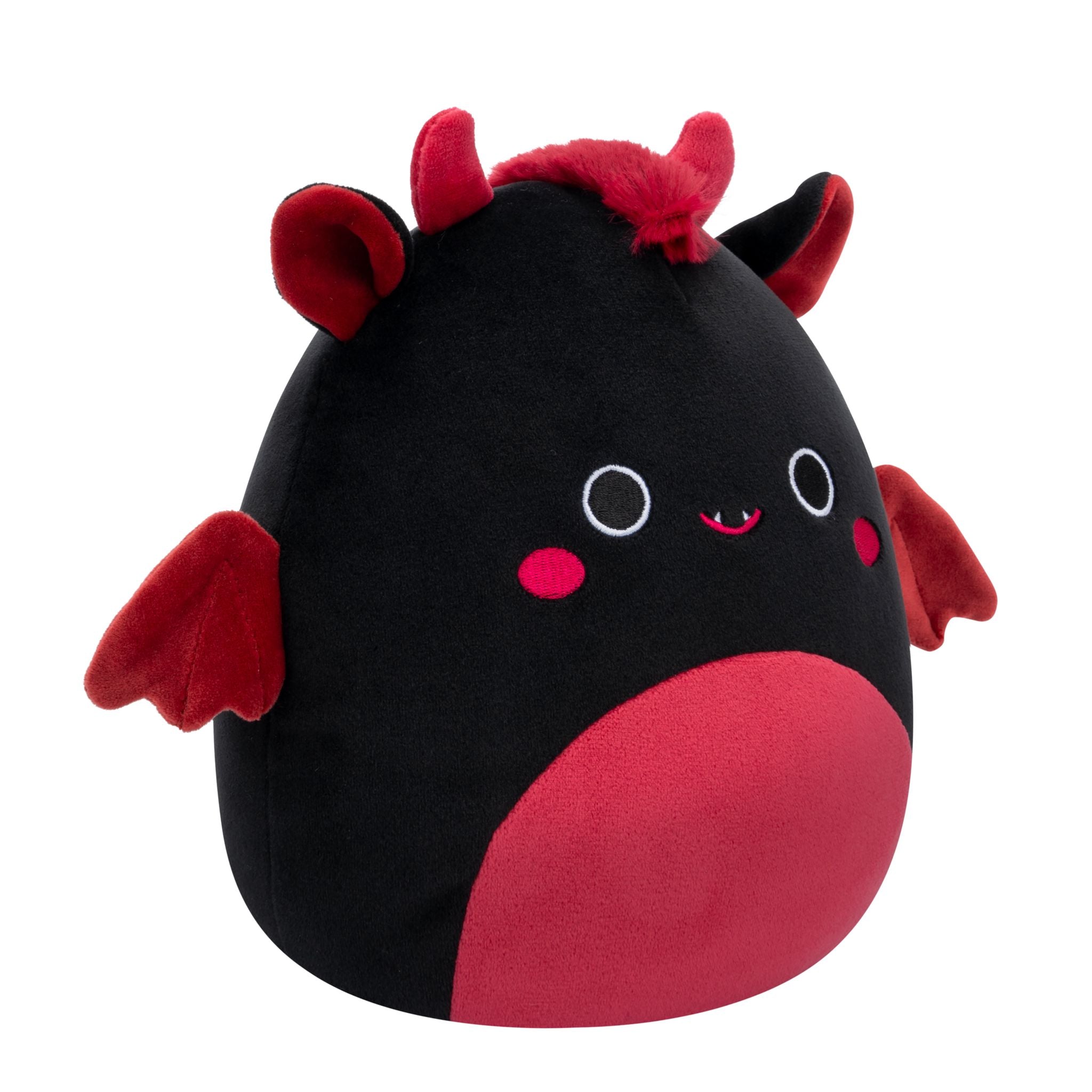 Squishmallows 7.5 Inch Plush S20 Rebecca Black & Maroon Jersey Devil