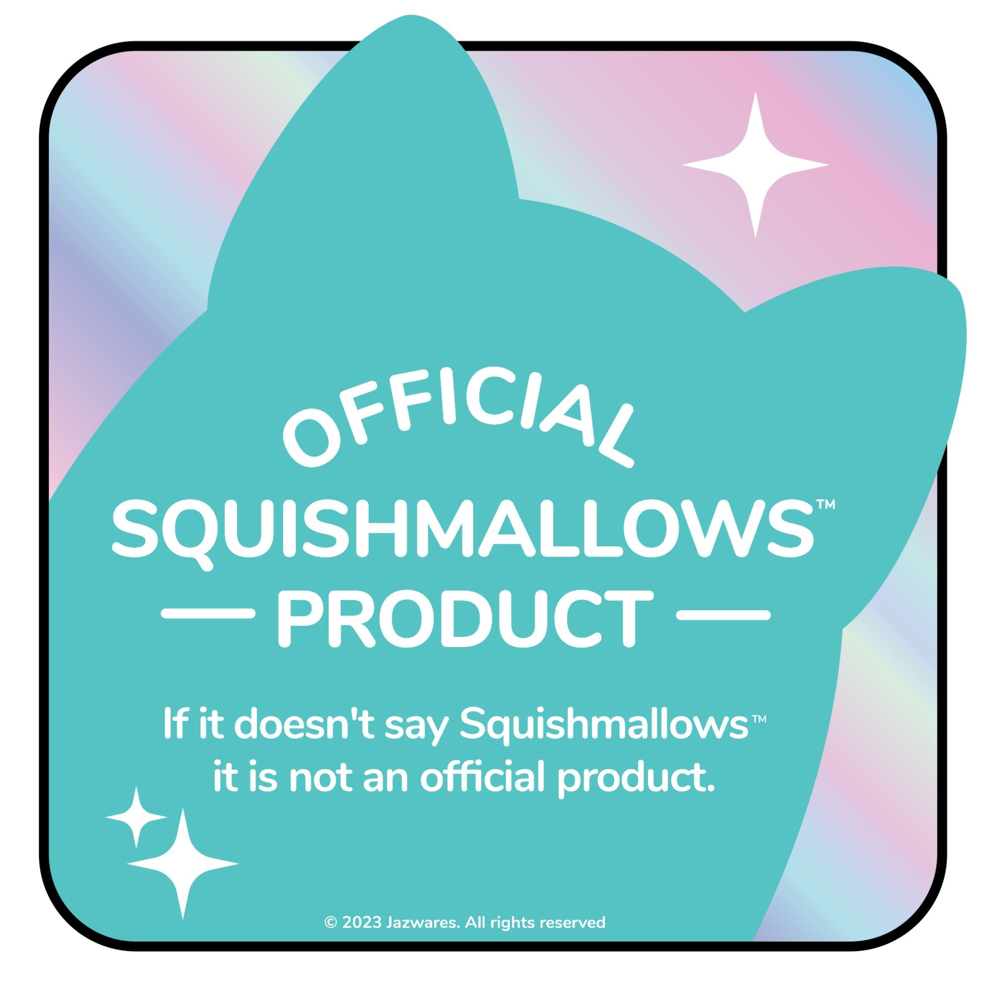 Squishmallows 10 Inch Bluey HugMees Plush - Muffin
