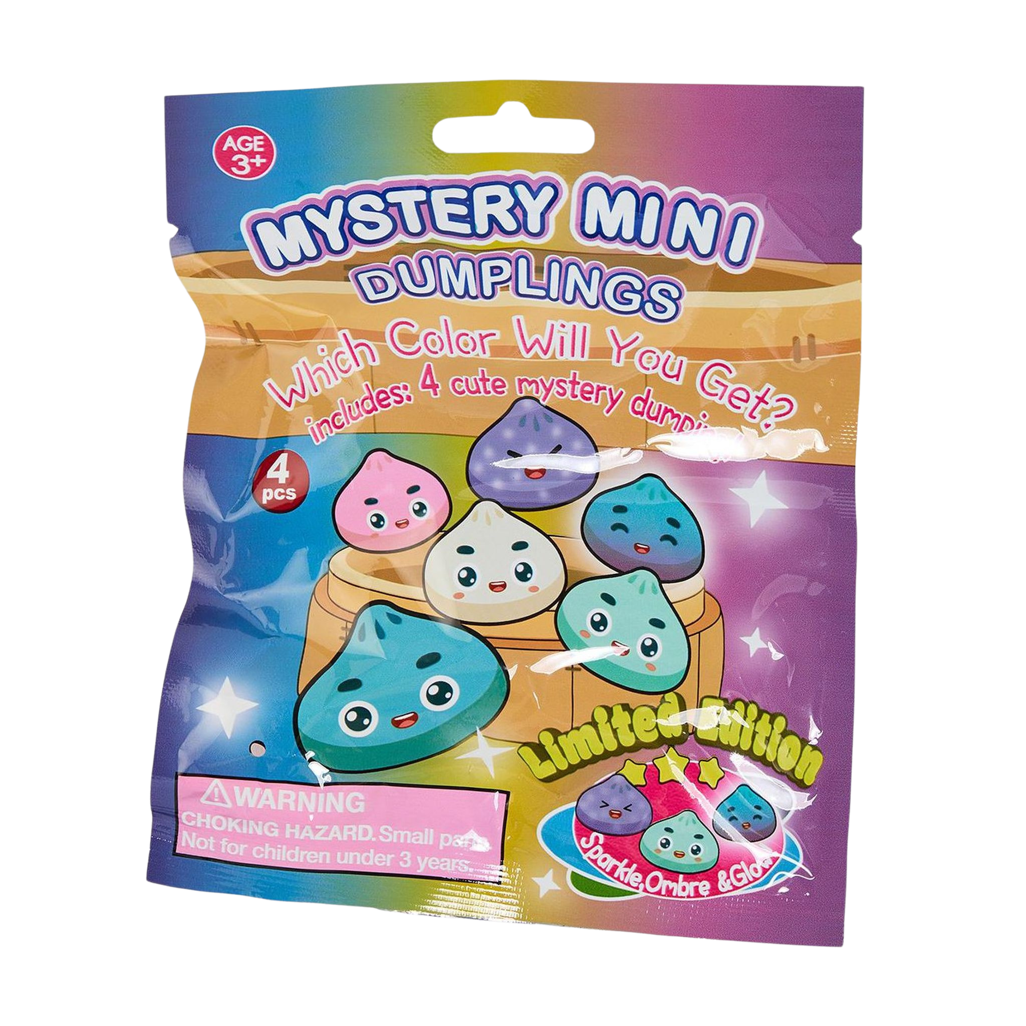 Squishy Mystery Mini Dumplings 4 Pack