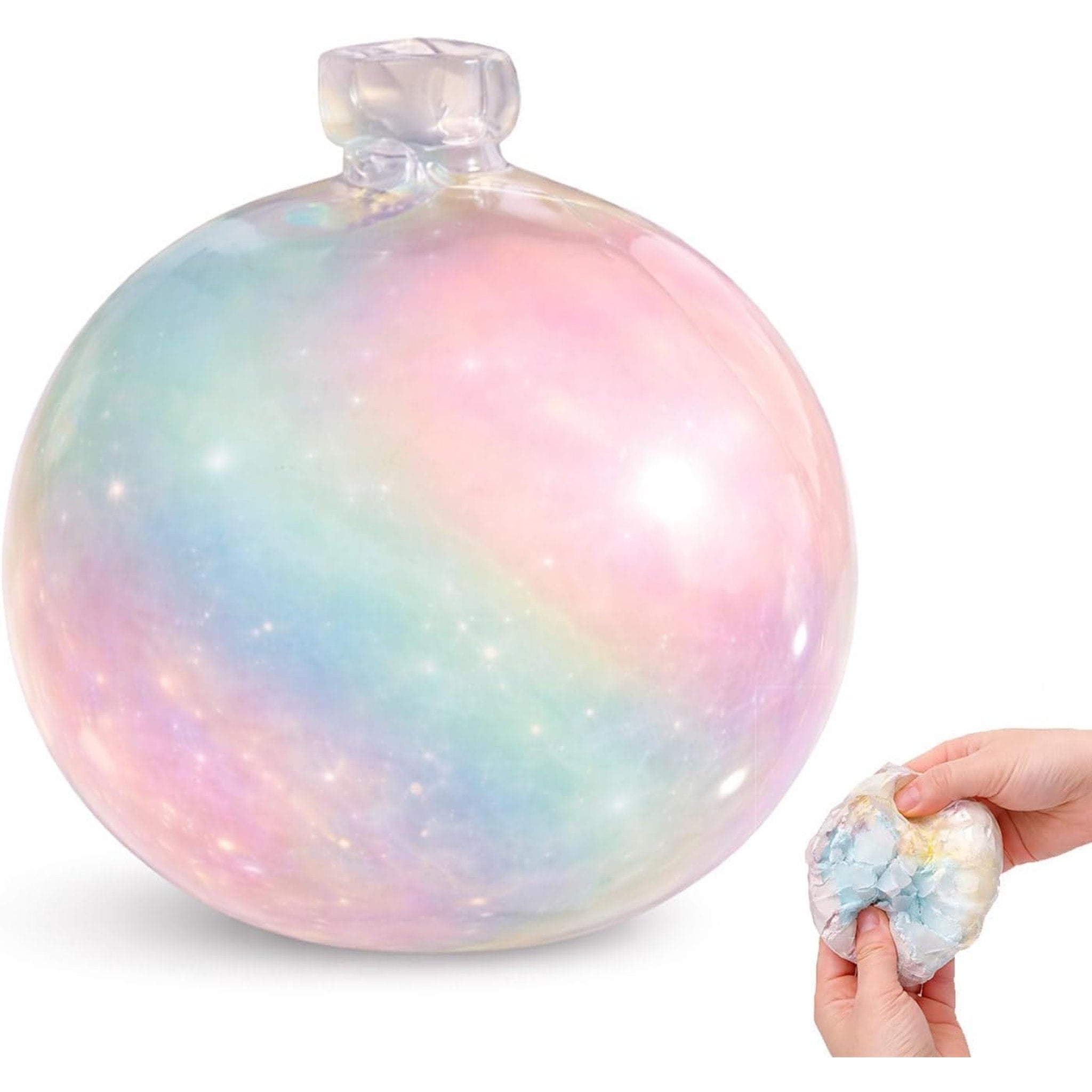 Squishy Wax Cracking Rainbow Ball