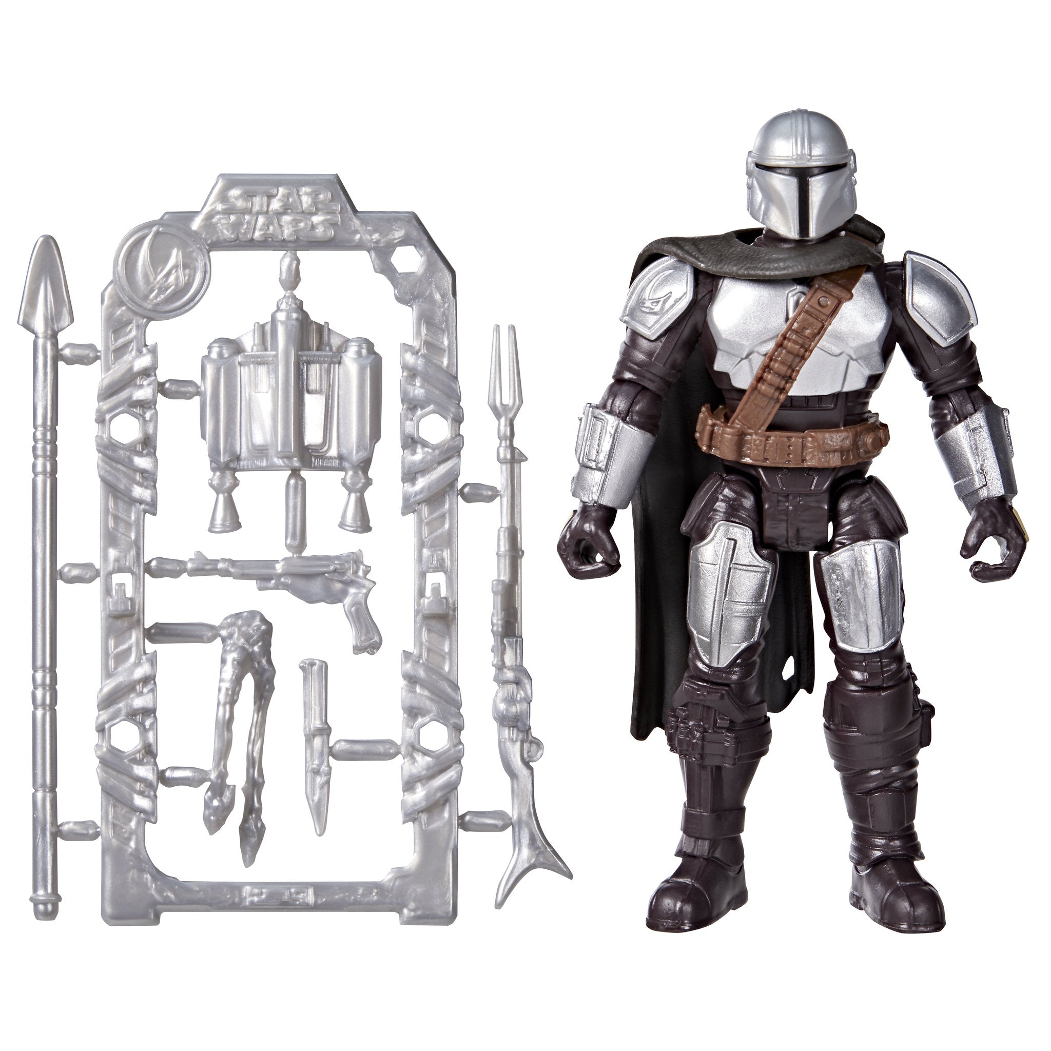 Star Wars ActionVerse The Mandalorian and Grogu 4.5 Inch Figure - The Mandalorian
