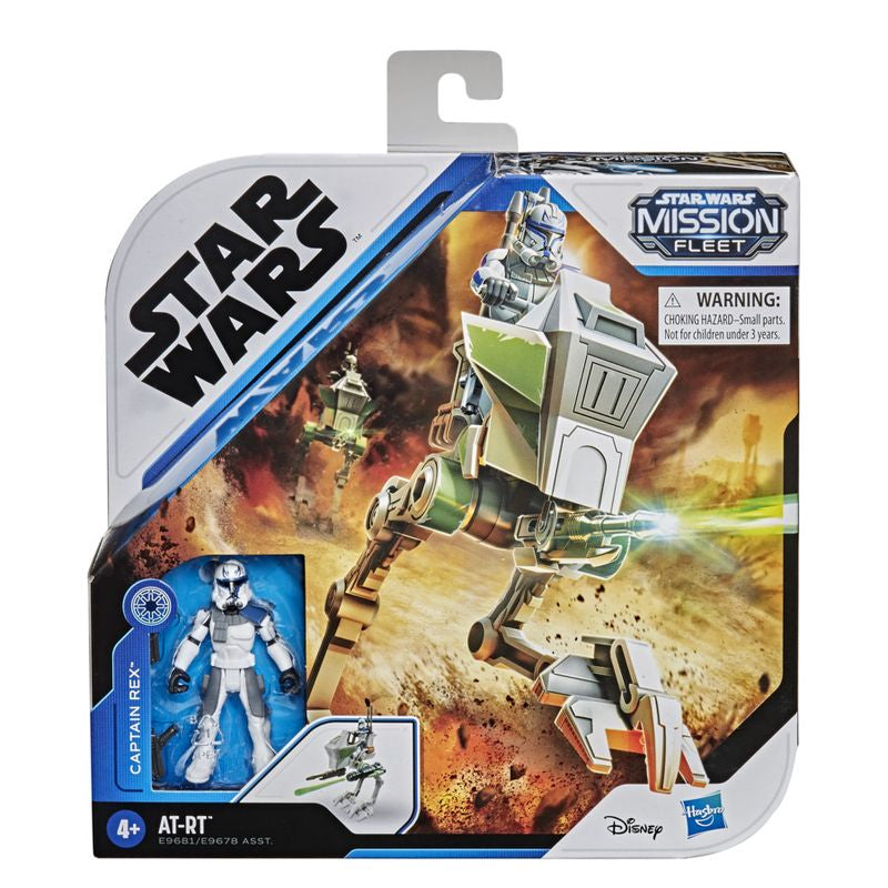 STAR WARS MISSION FLEET EXPEDITION CLASS AT-RT WITH CAPTAIN REX