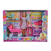 Steffi Love Baby World 20 Piece Doll Playset