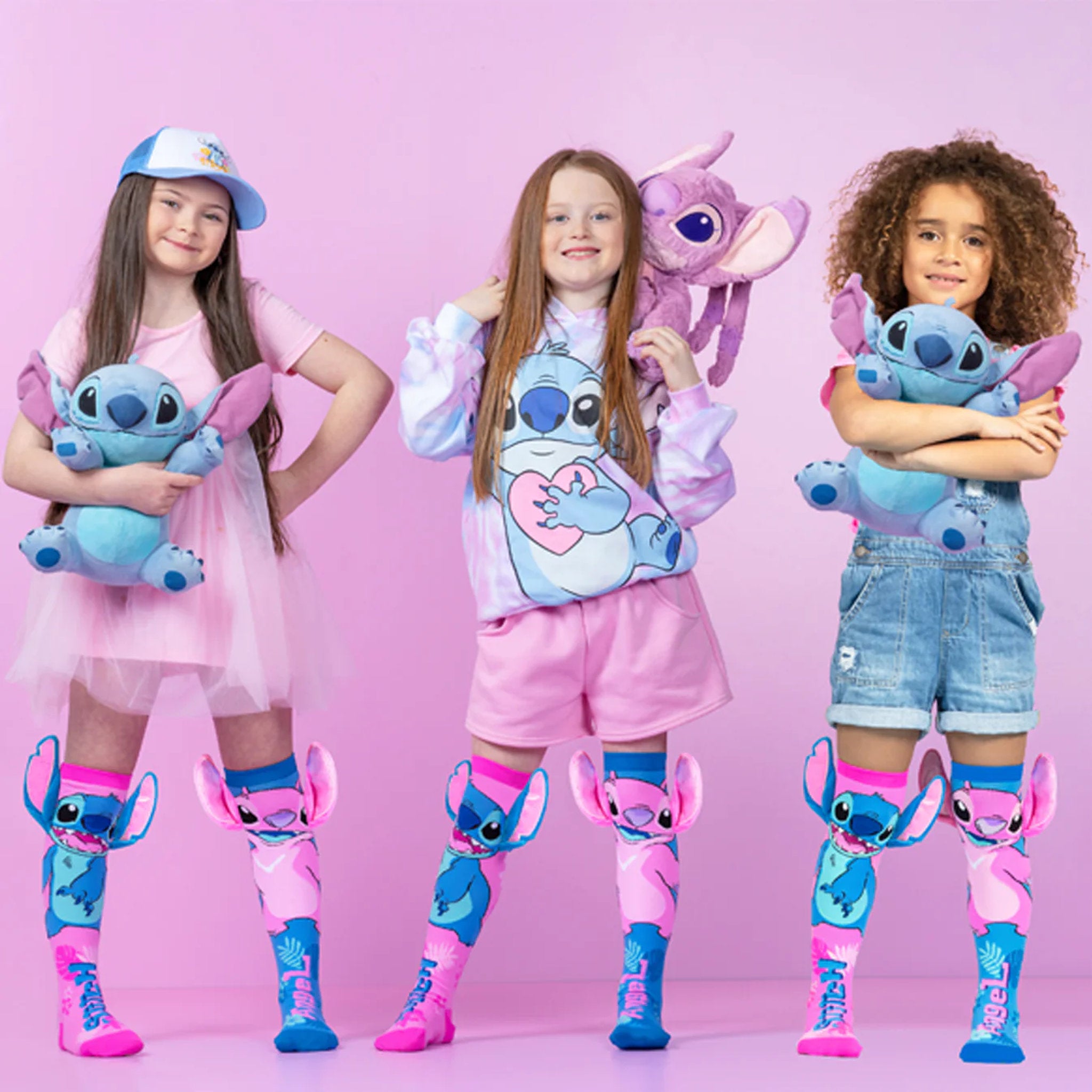MADMIA Stitch & Angel Toddler Socks