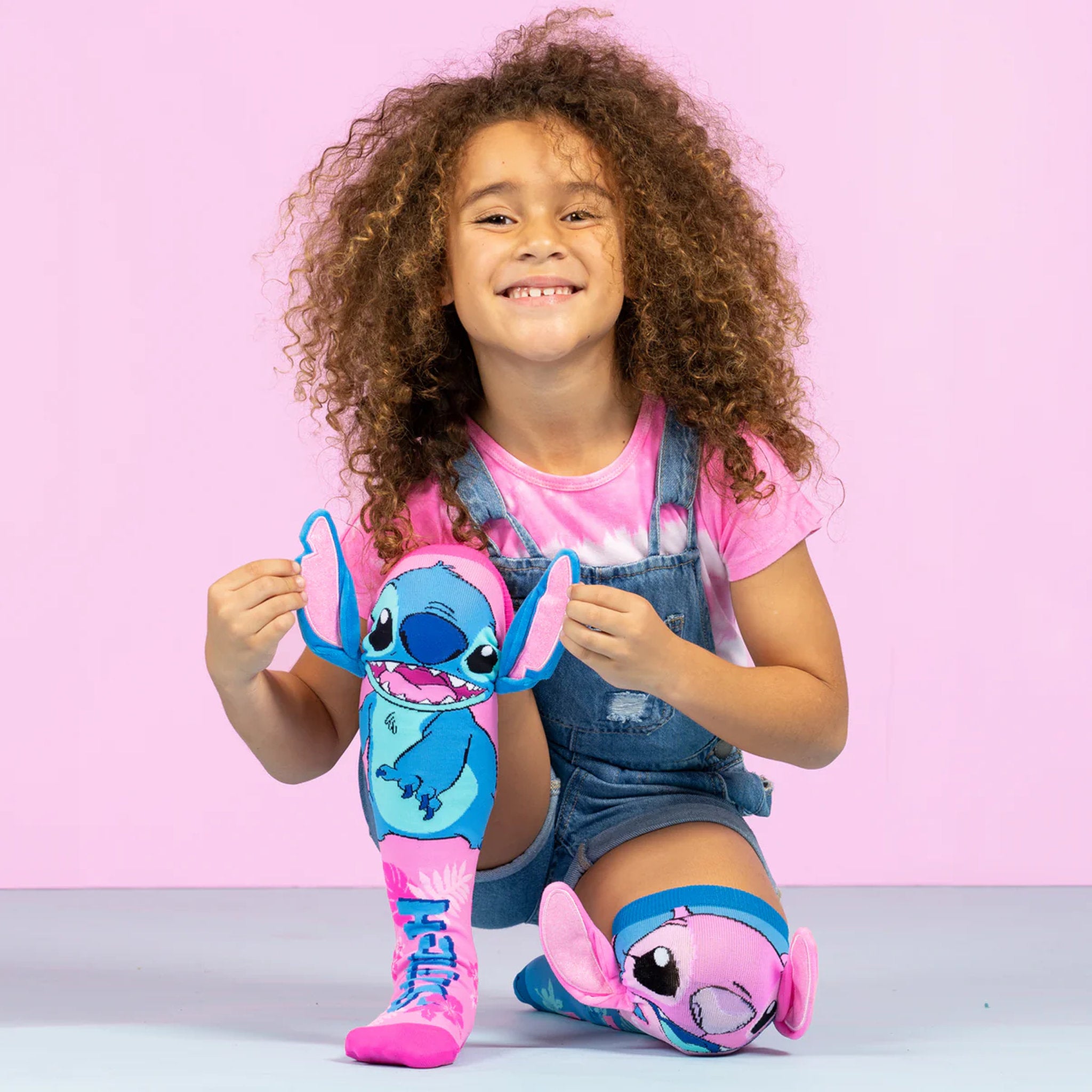 MADMIA Stitch & Angel Toddler Socks