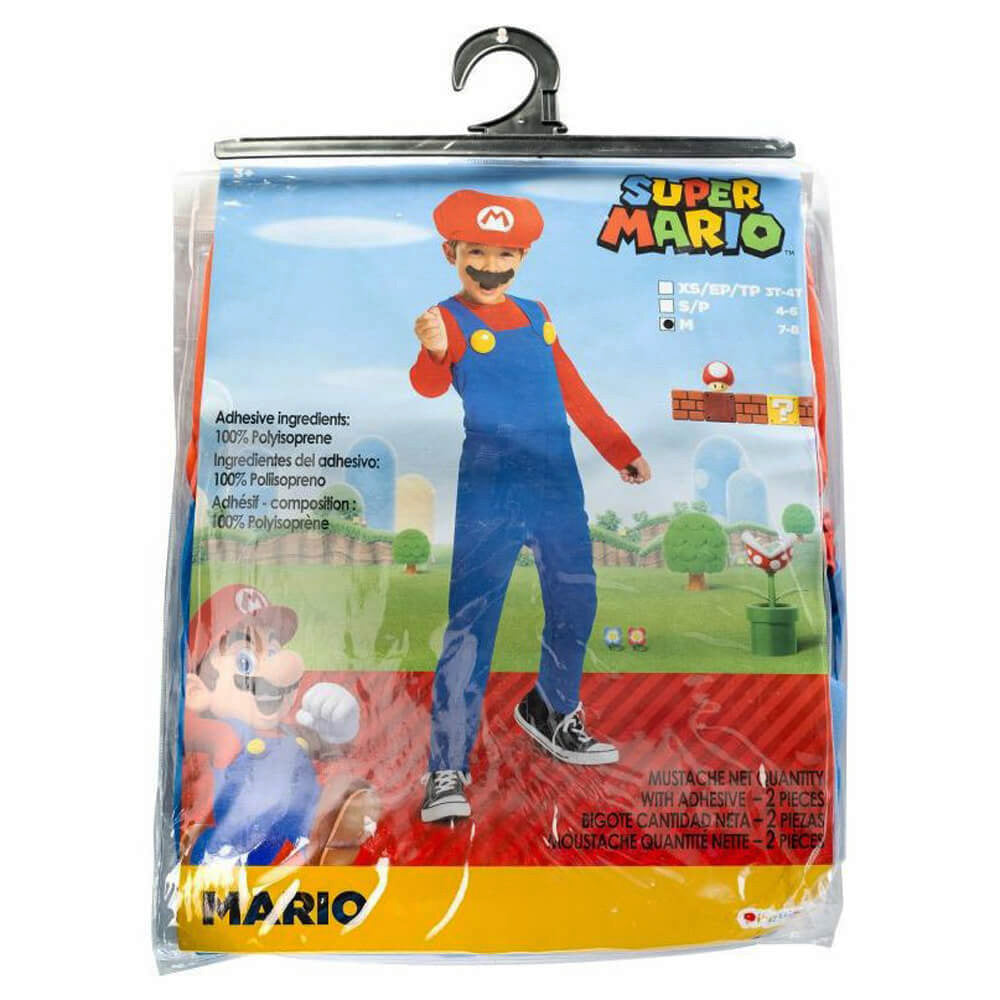 Nintendo Mario Fancy Dress Costume 7-8