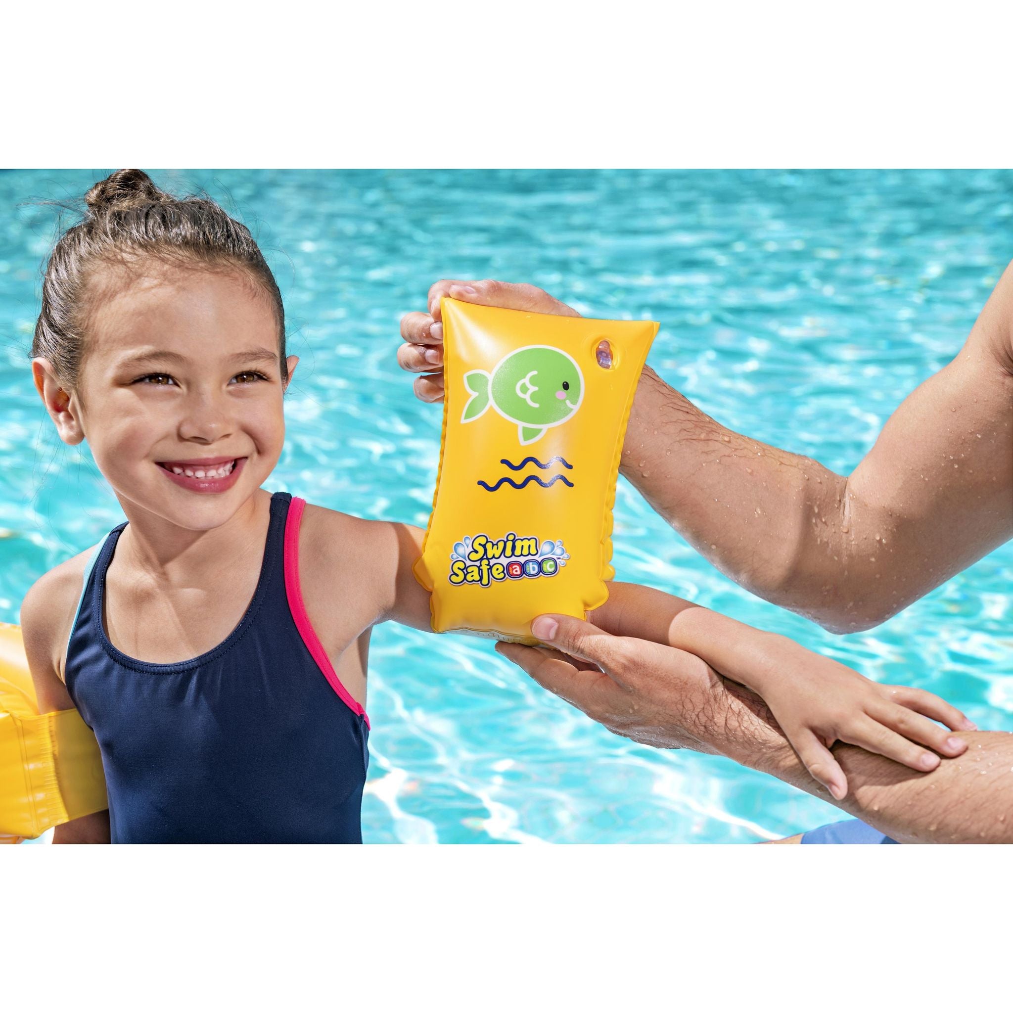 Swim Safe ABC WonderSplash Inflatable Armband Floaties L/XL