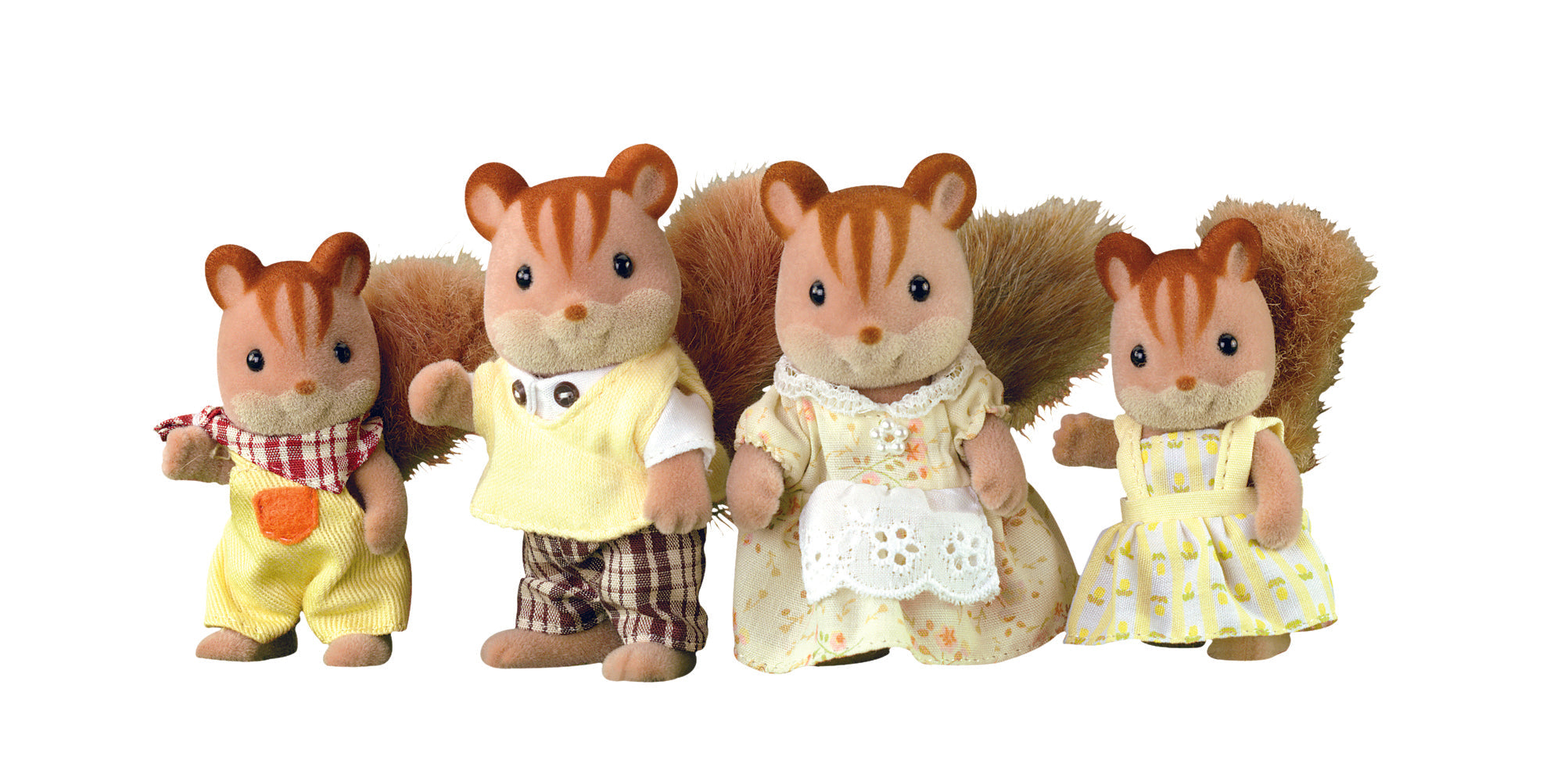 Sylvanian Families Walnut Squirrel Family