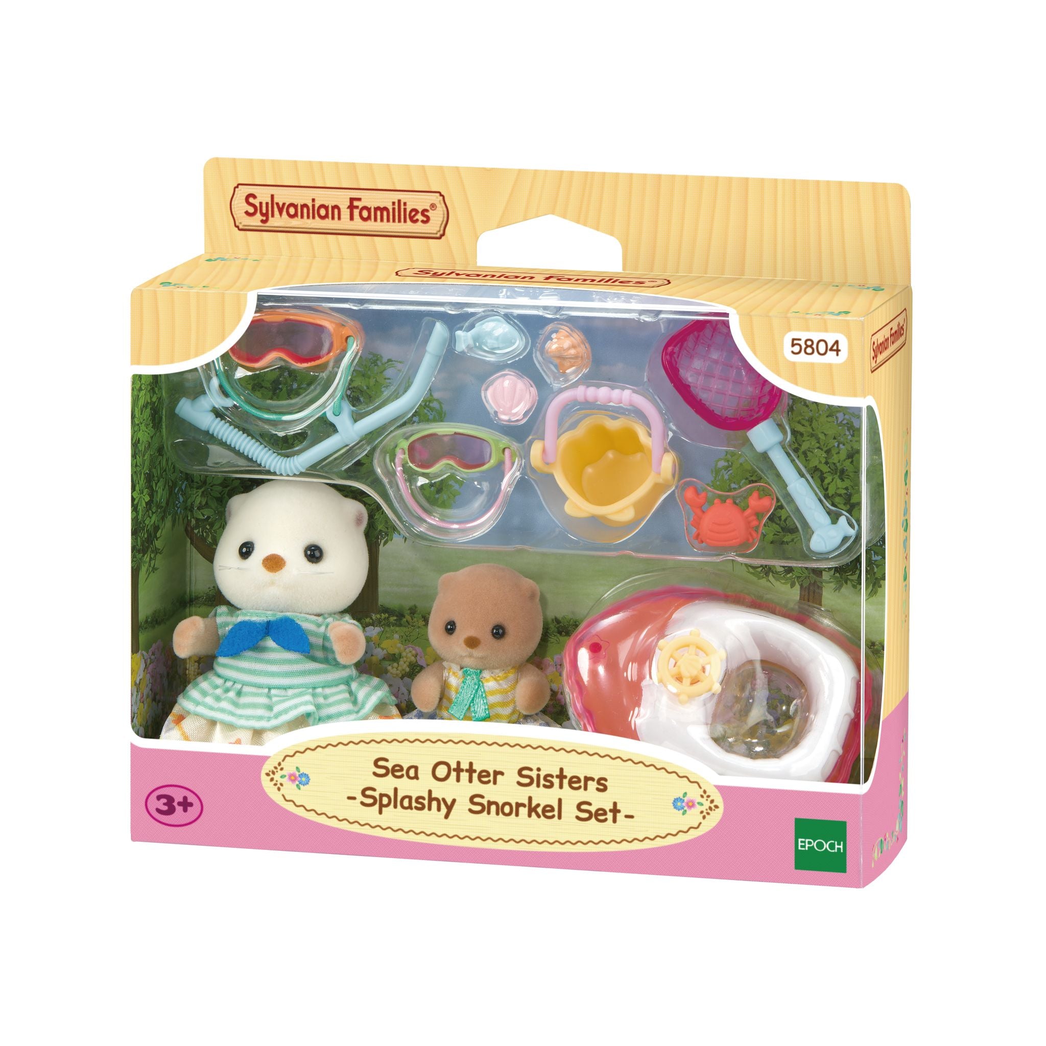 Sylvanian Families Sea Otter Sisters - Splashy Snorkel Set