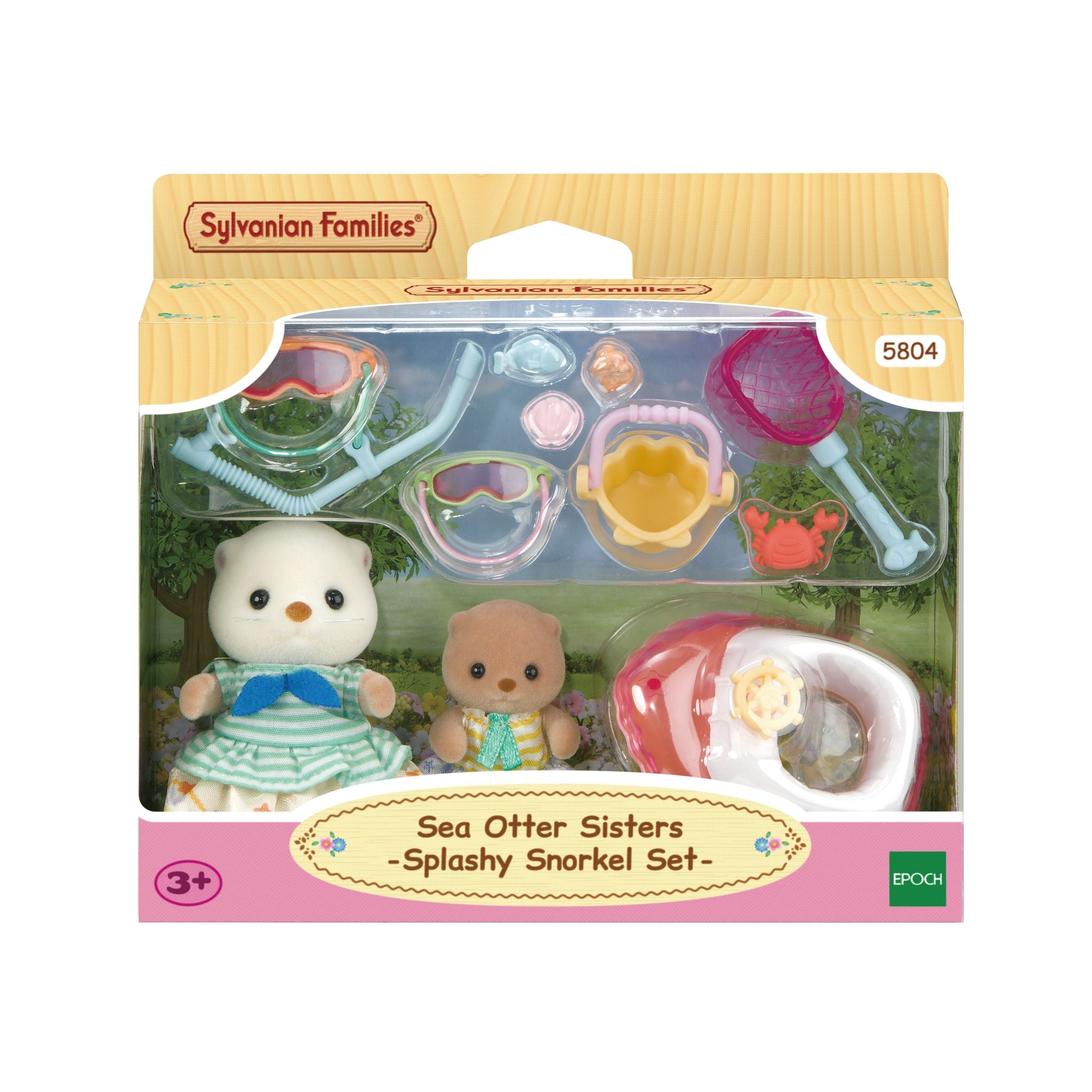 Sylvanian Families Sea Otter Sisters - Splashy Snorkel Set