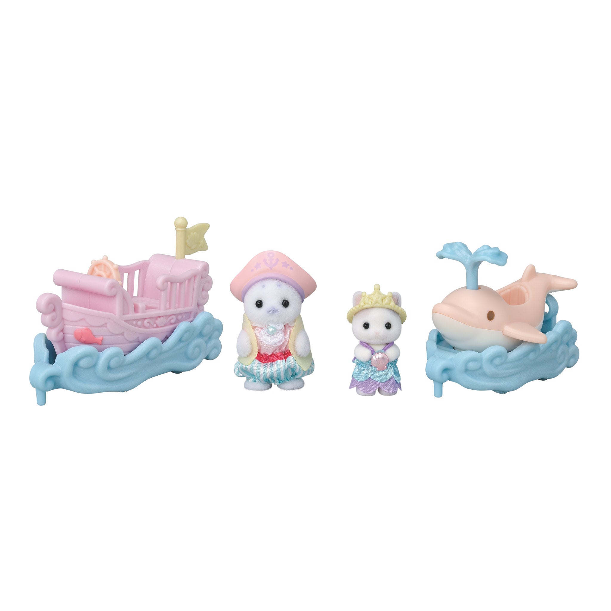 Sylvanian Families Amusement Park Ride Set - Ride The Waves