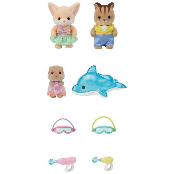 Sylvanian Families Nursery Friends - Pool Fun Trio