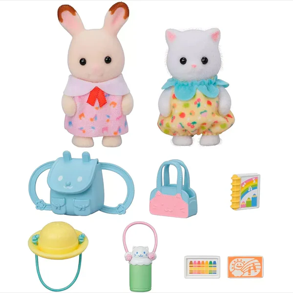 Sylvanian Families Nursery Friends Walk Along Duo - Toyworld Australia