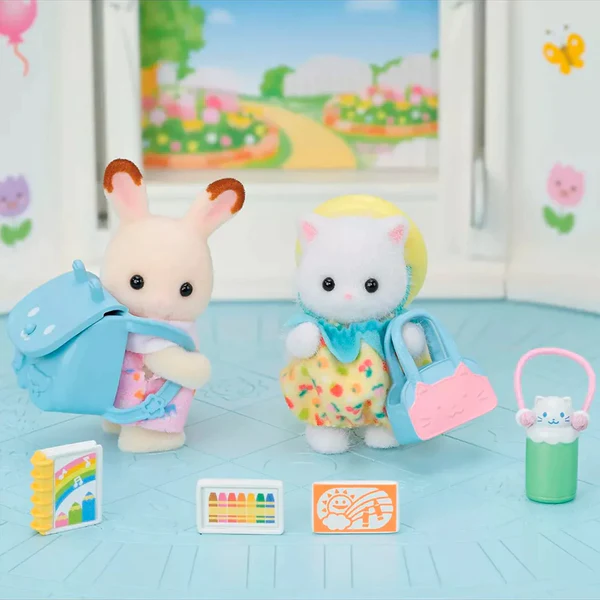 Sylvanian Families Nursery Friends Walk Along Duo - Toyworld Australia