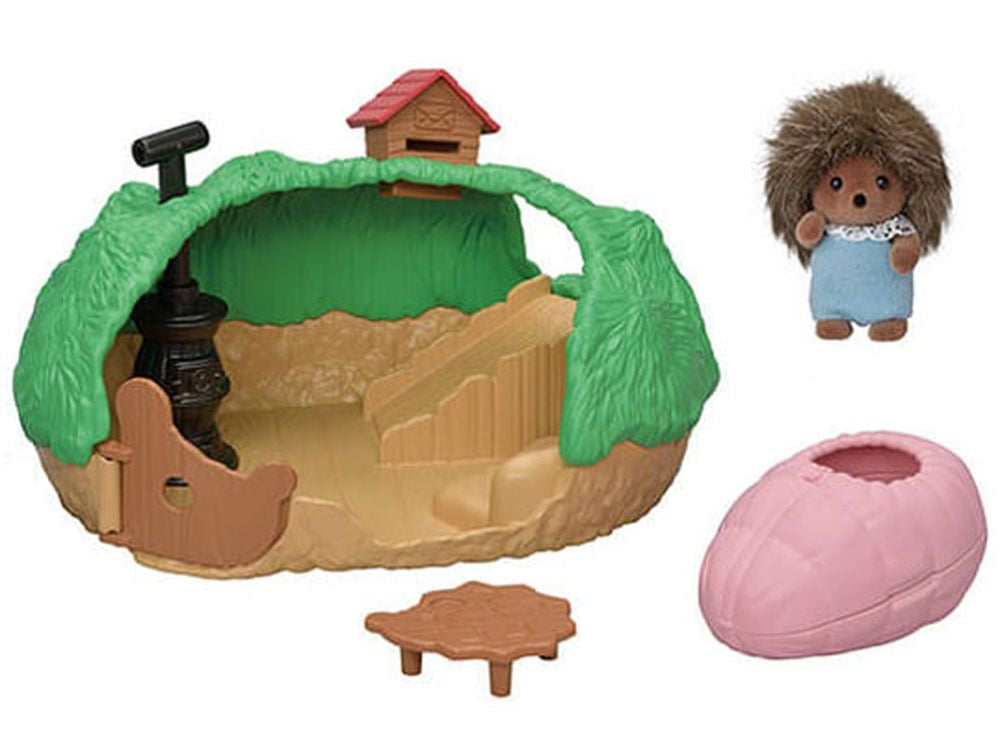 Sylvanian Families Baby Hedgehog Hideout