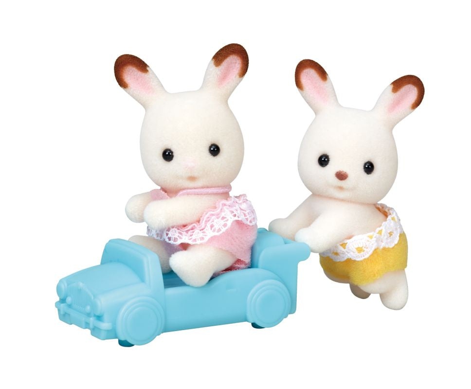 Sylvanian Families Chocolate Rabbit Twins