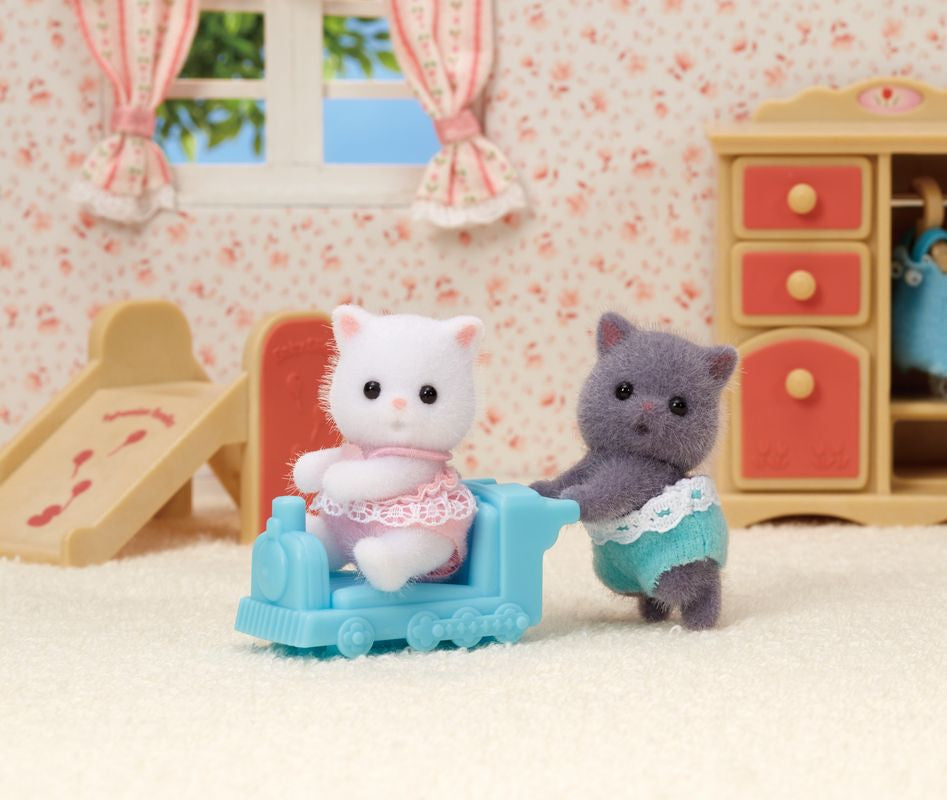 Sylvanian Families Persian Cat Twins - Toyworld Australia
