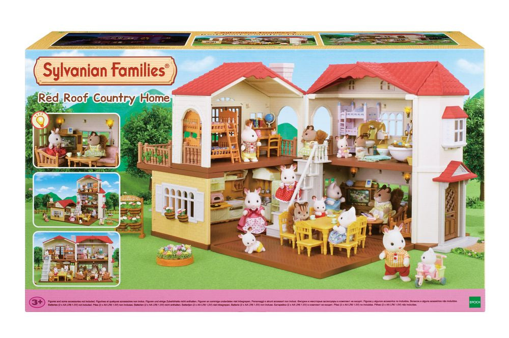 Sylvanian Families Red Roof Country Home