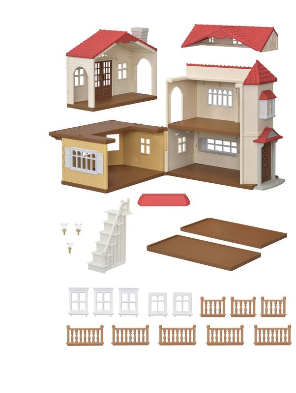 Sylvanian Families Red Roof Country Home