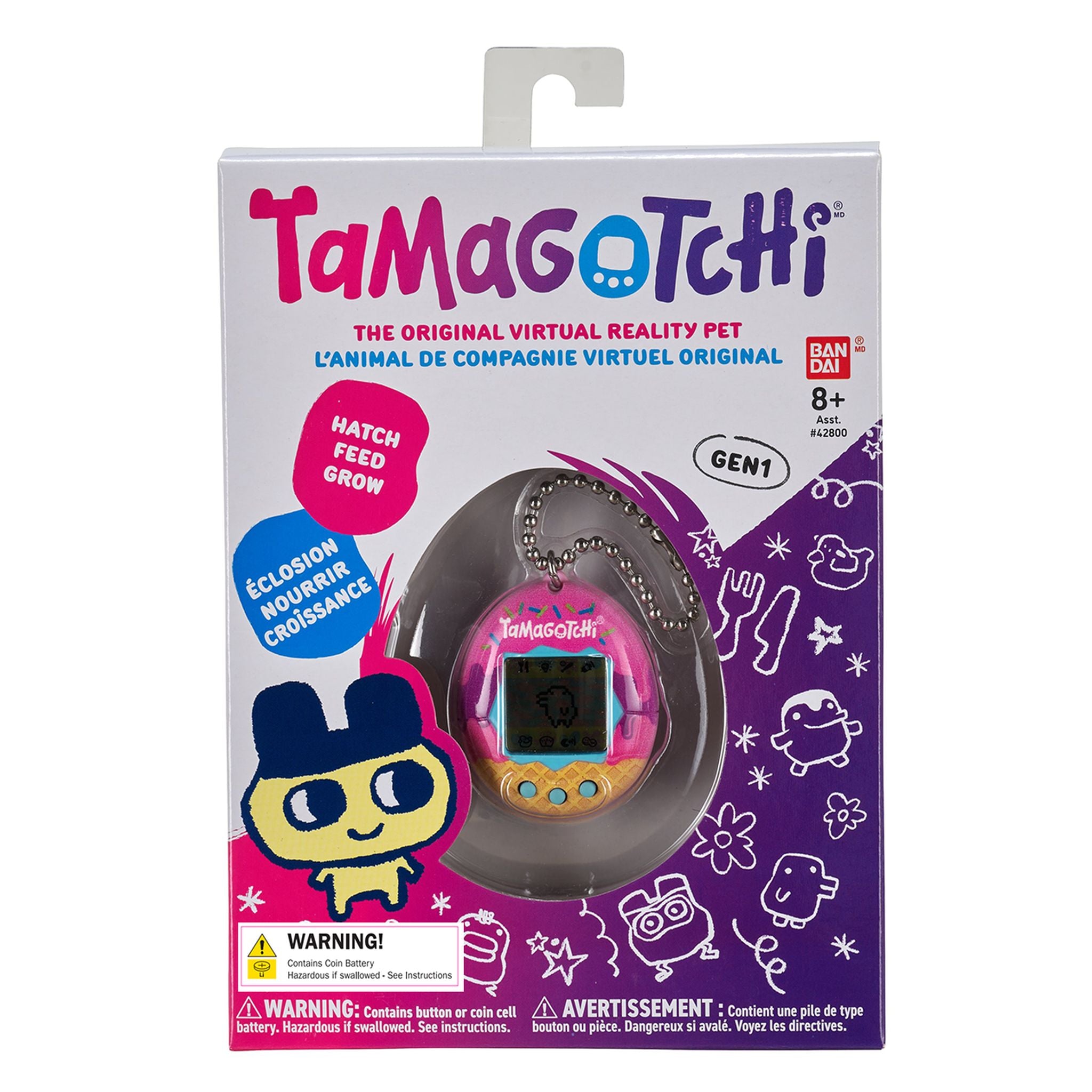 Tamagotchi Original Virtual Reality Pet - Ice Cream